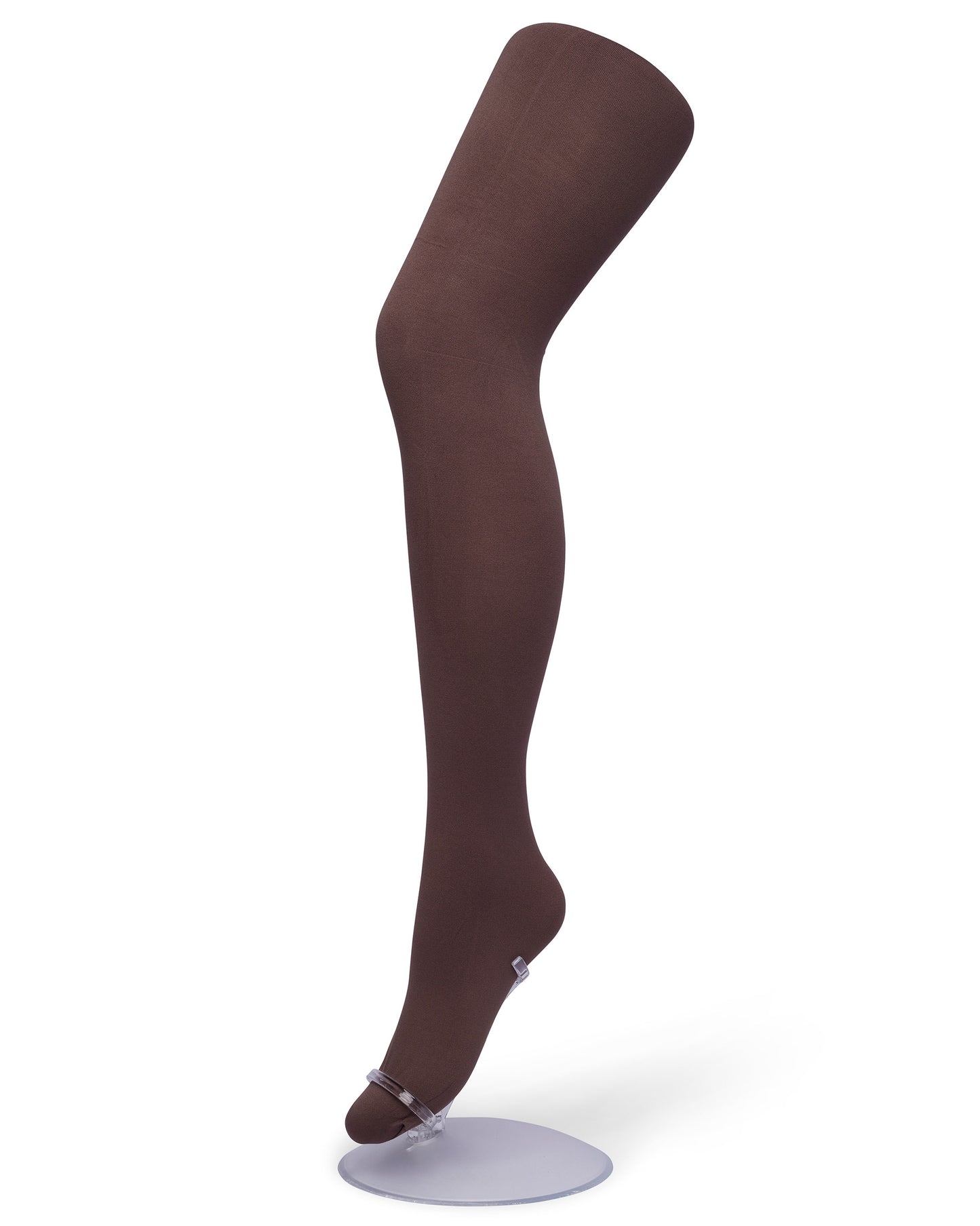 Bonnie Doon BN161912 Comfort Tights XXL - Brown (shopping bag) 70 denier soft opaque plus size tights with an extra panel in the body, extra deep waistband and flat seams.