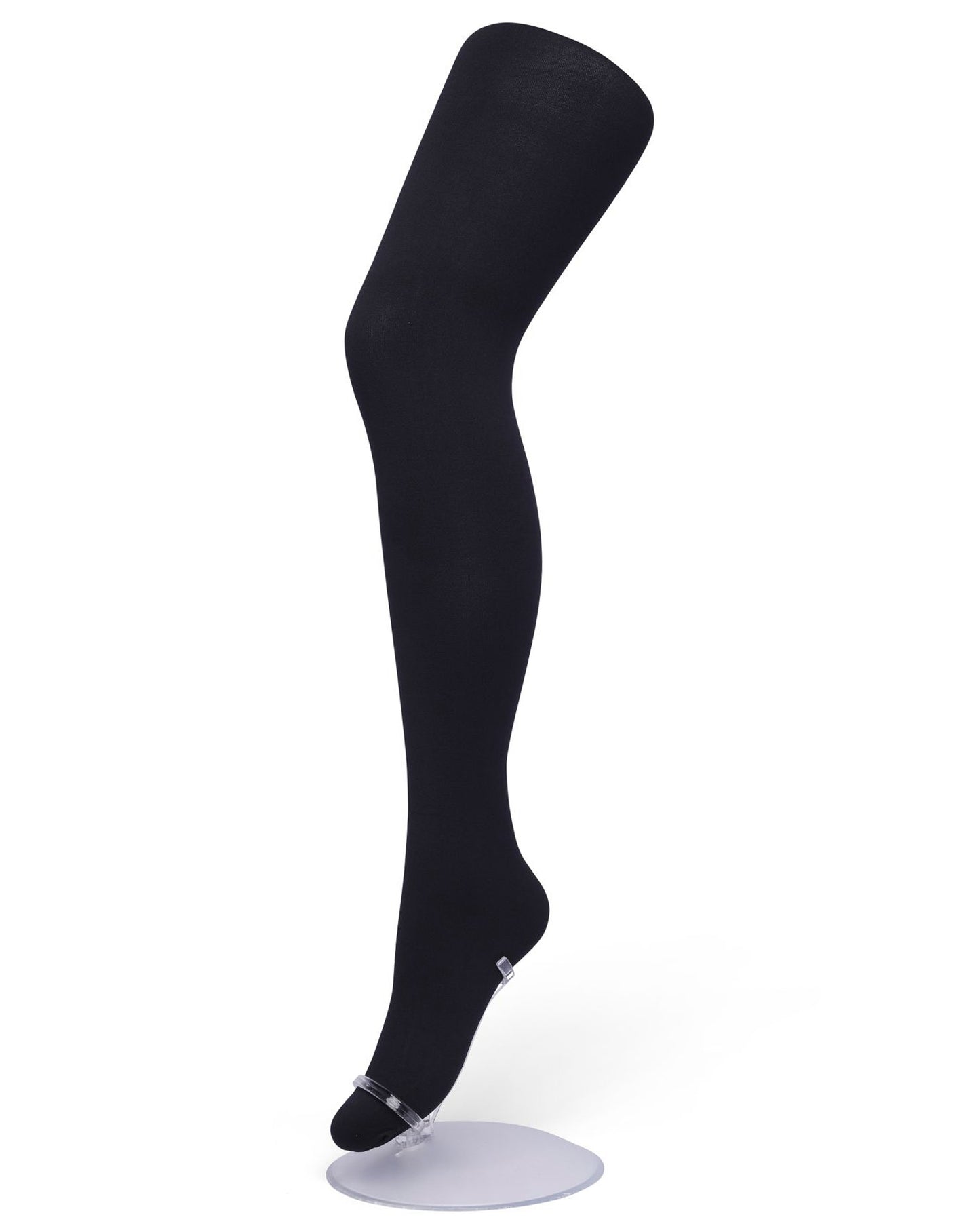 Bonnie Doon BN161912 Comfort Tights XXL - Black 70 denier soft opaque plus size tights with an extra panel in the body, extra deep waistband and flat seams.