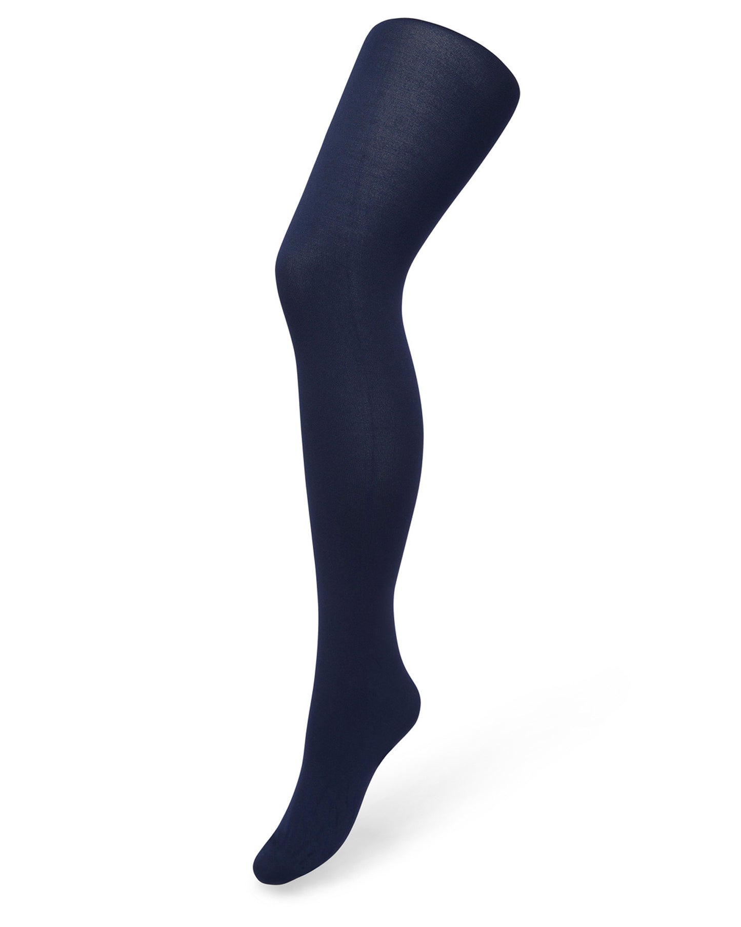 Bonnie Doon BN161912 Comfort Tights XXL - Navy 70 denier soft opaque plus size tights with an extra panel in the body, extra deep waistband and flat seams.