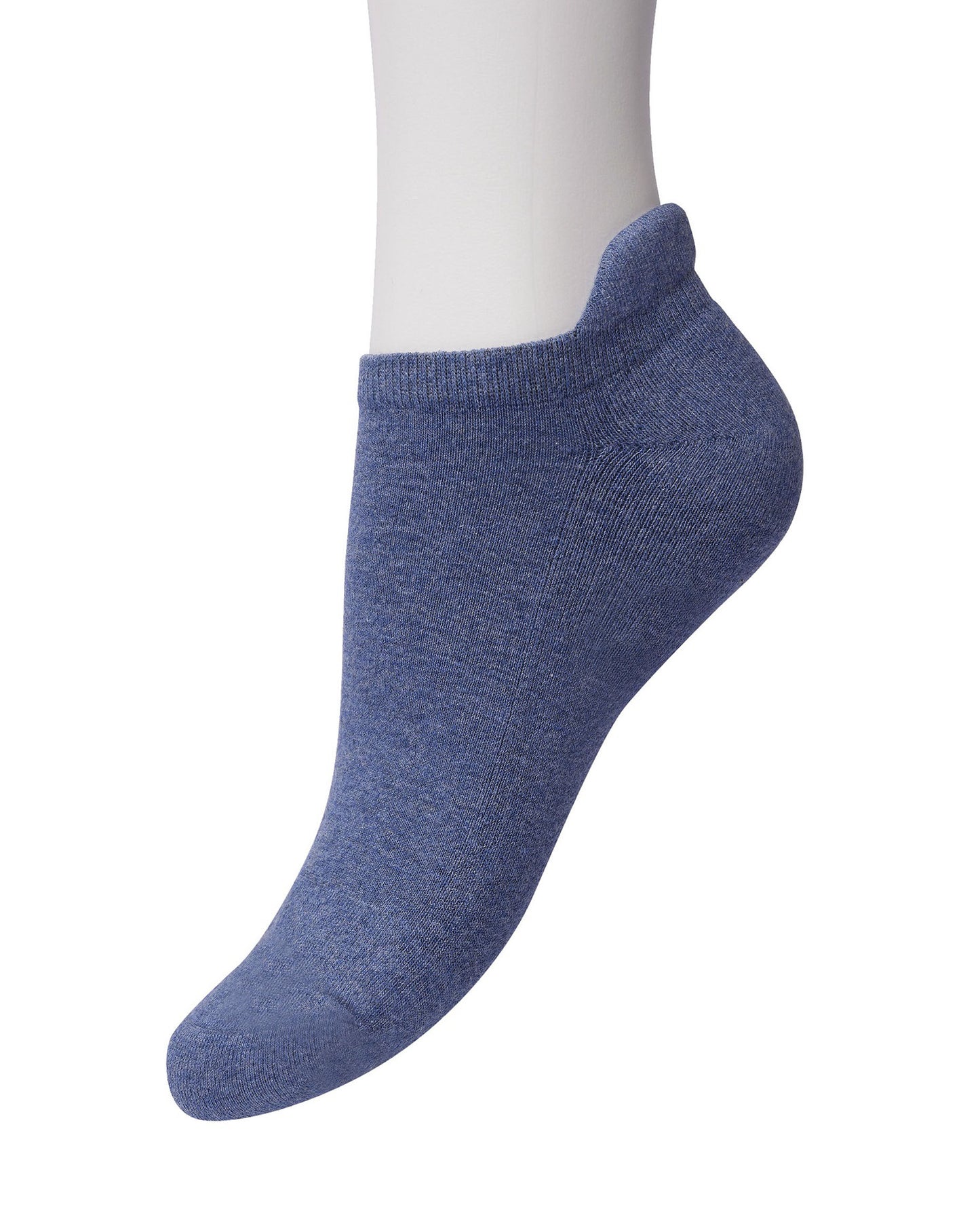 Bonnie Doon - BE631050 Cushion Short Sock - denim blue low ankle cotton sports sock