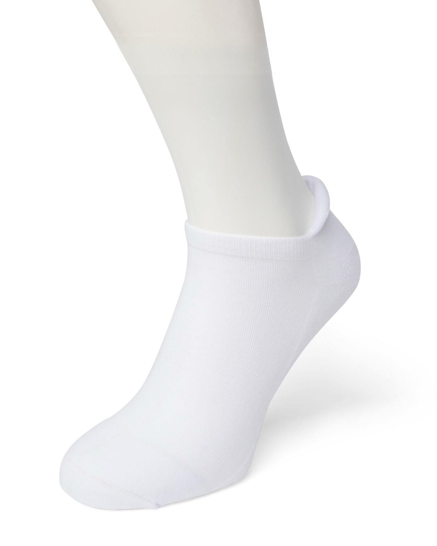 Bonnie Doon - BE631050 Cushion Short Sock - white low ankle cotton sports sock