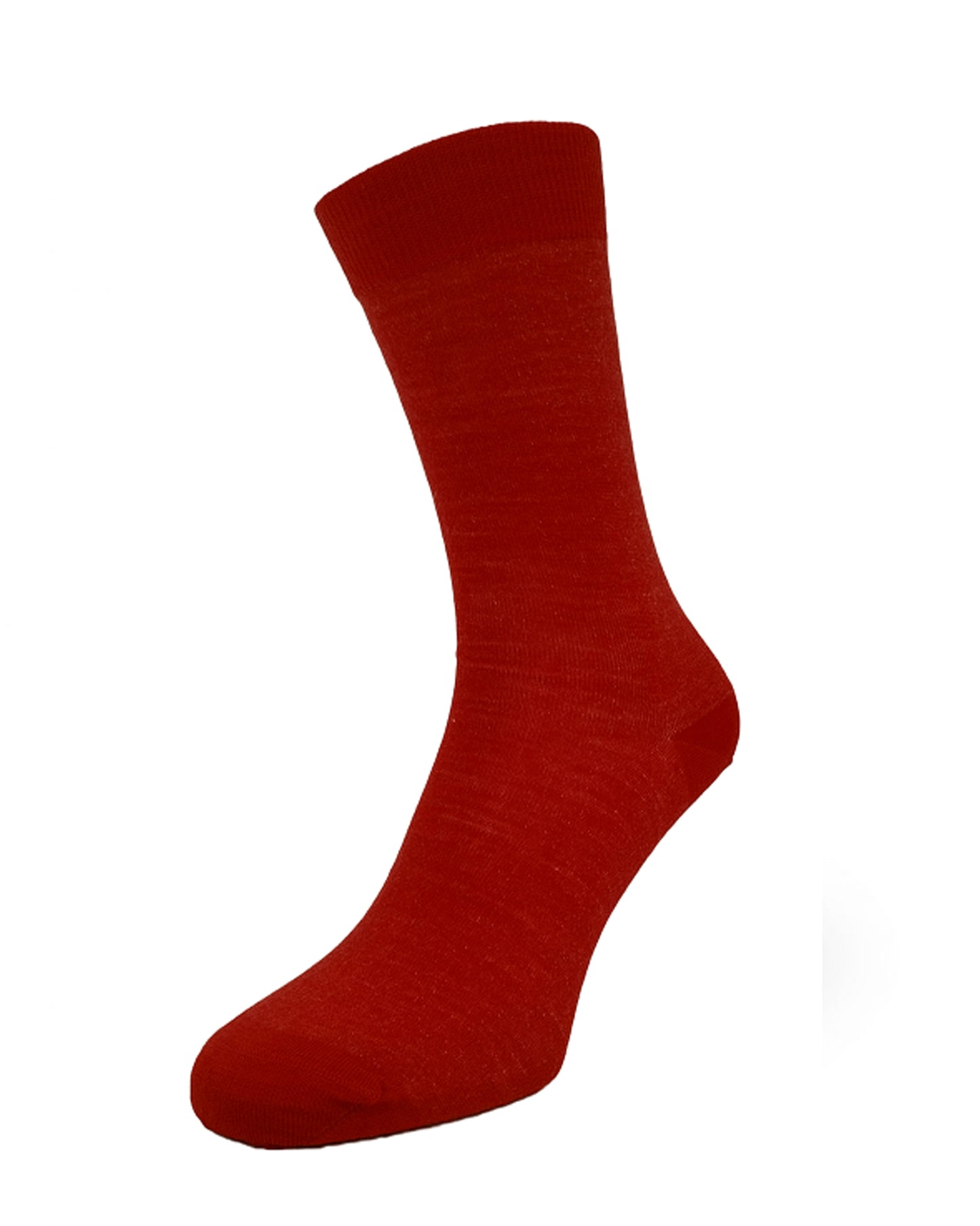 Bonnie Doon Wool/Cotton Sock BD631402 - Red warm thermal ankle socks perfect for the cold Winter weather