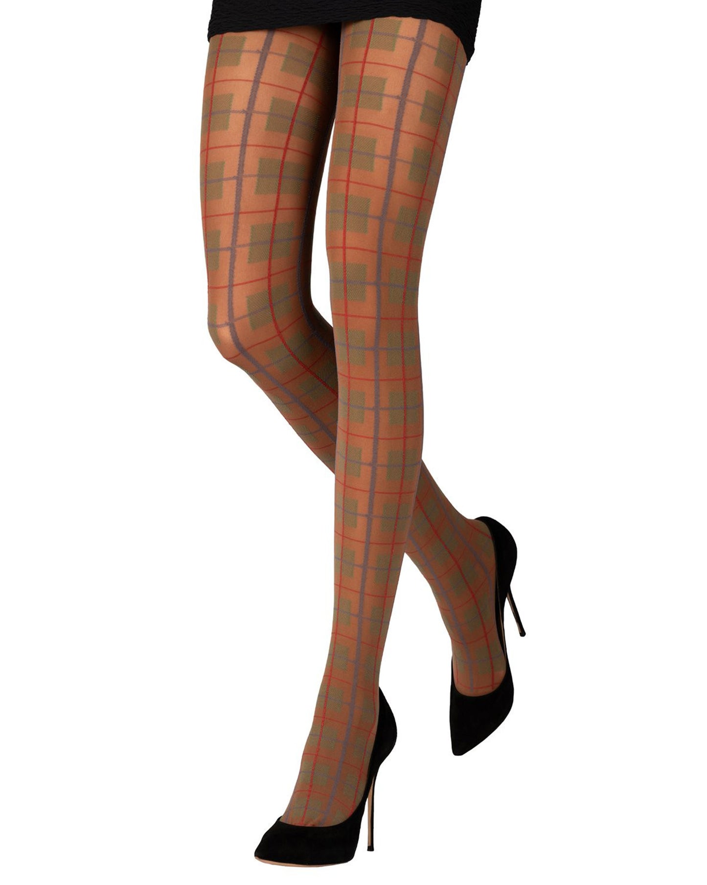 Modern Tartan Tights