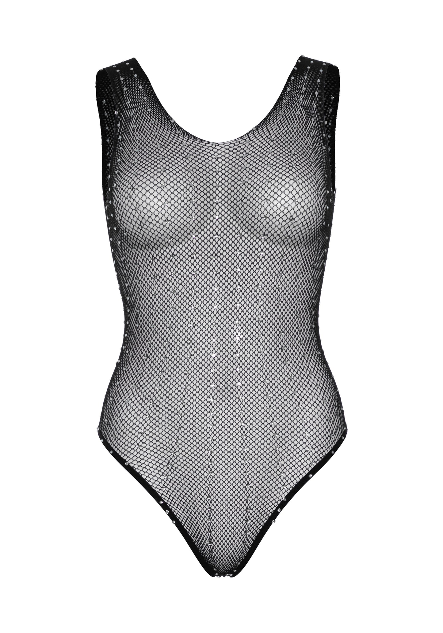 Leg Avenue Rhinestone Fishnet Bodysuit