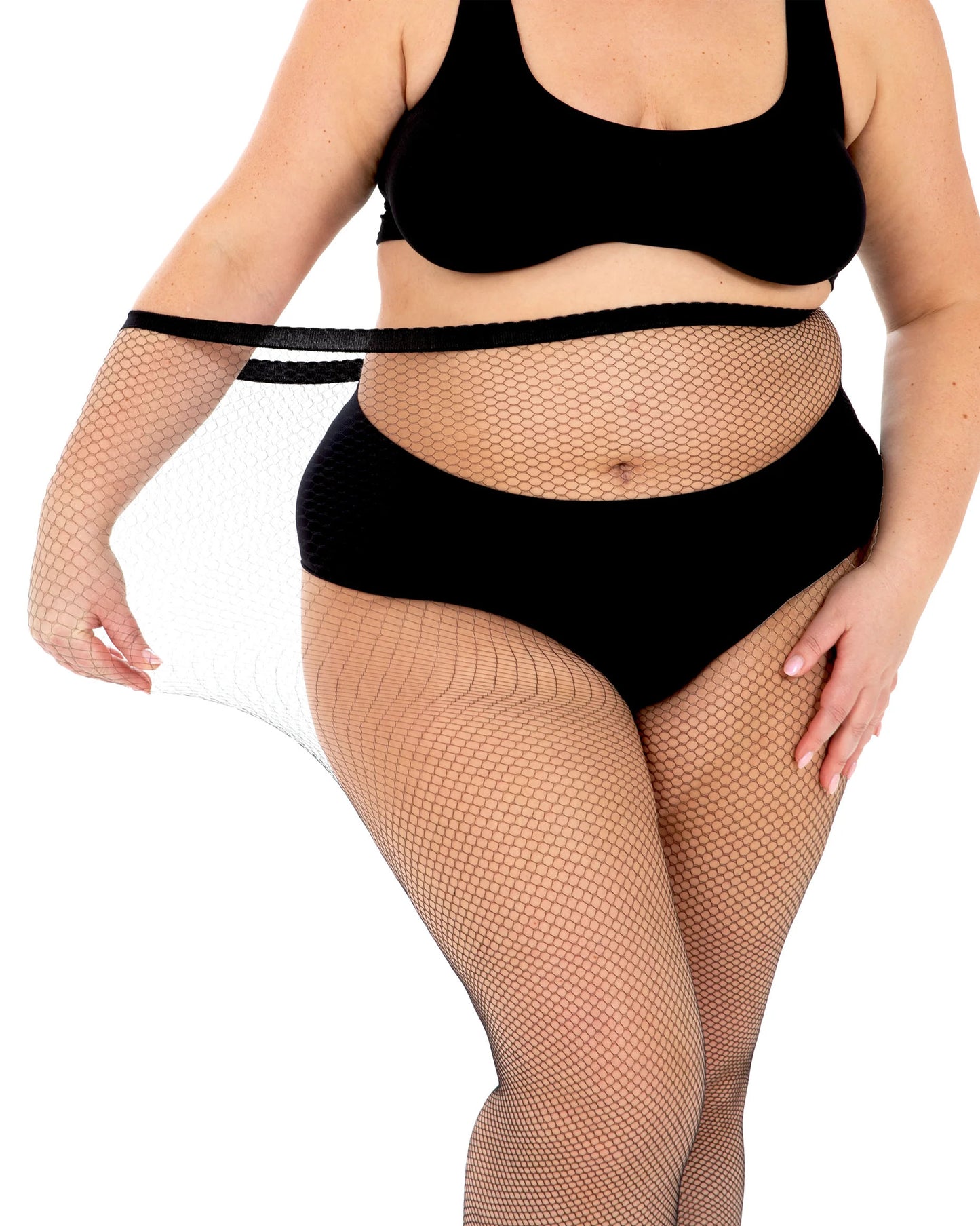 Curvy Fishnet Tights