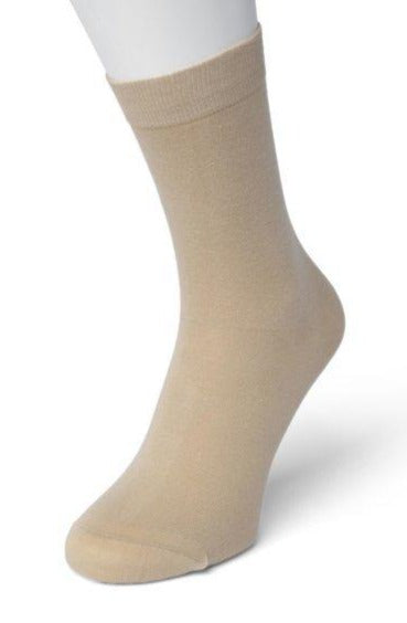 Bonnie Doon 83422 Cotton Sock - light beige (sand) ankle socks available in women sizes