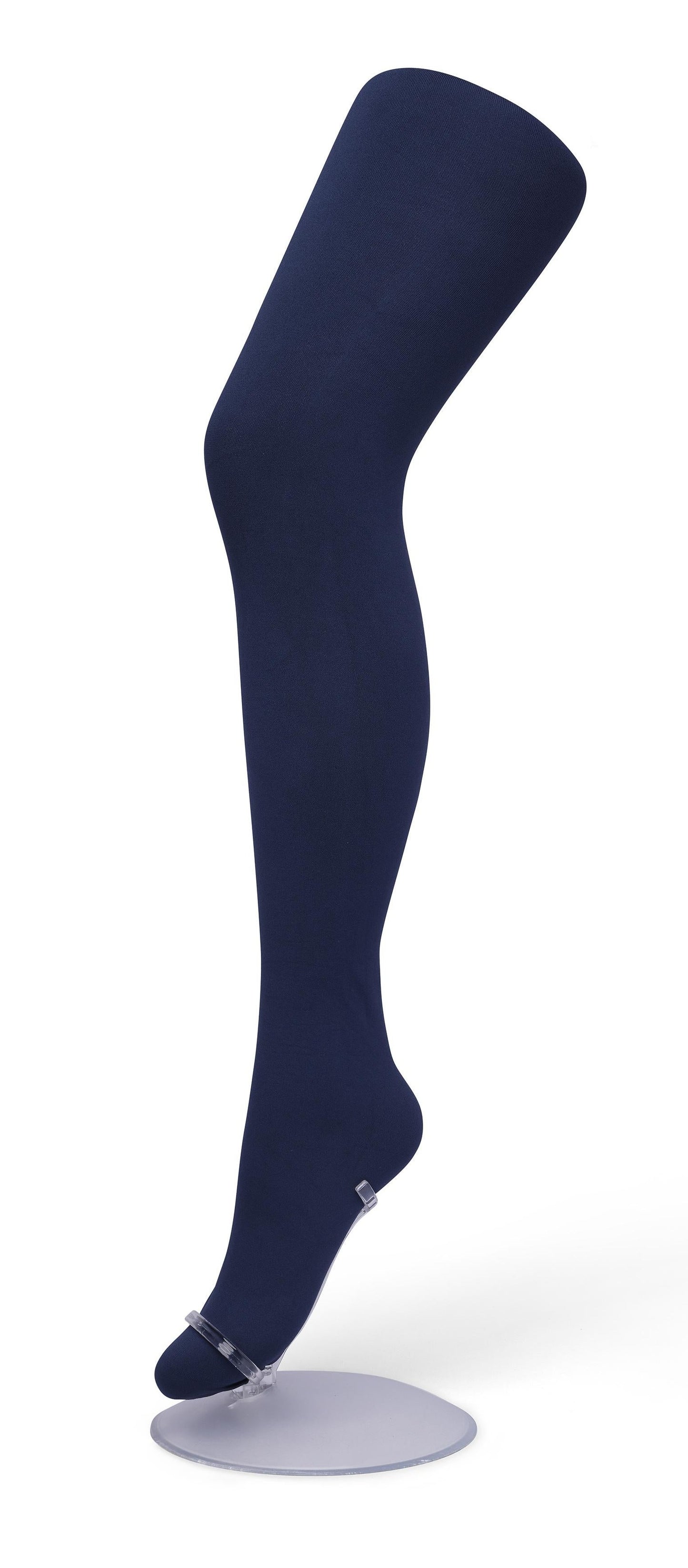 Bonnie Doon BN161912 Comfort Tights XXL -  Navy 70 denier soft opaque plus size tights with an extra panel in the body, extra deep waistband and flat seams.