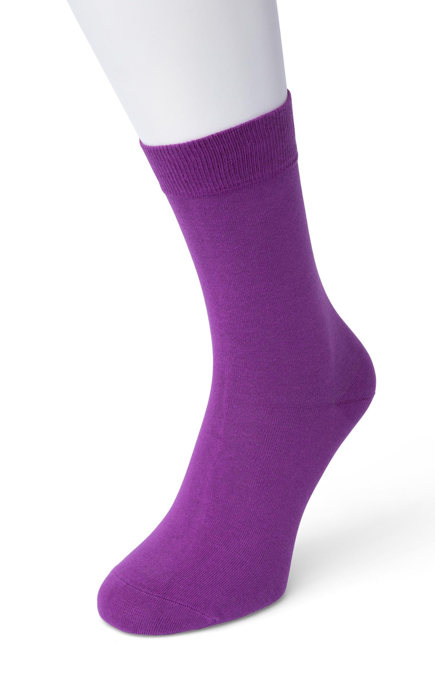 Bonnie Doon 83422 / BD632401 Cotton Sock -  Crocus light purple ankle socks available in men and women sizes
