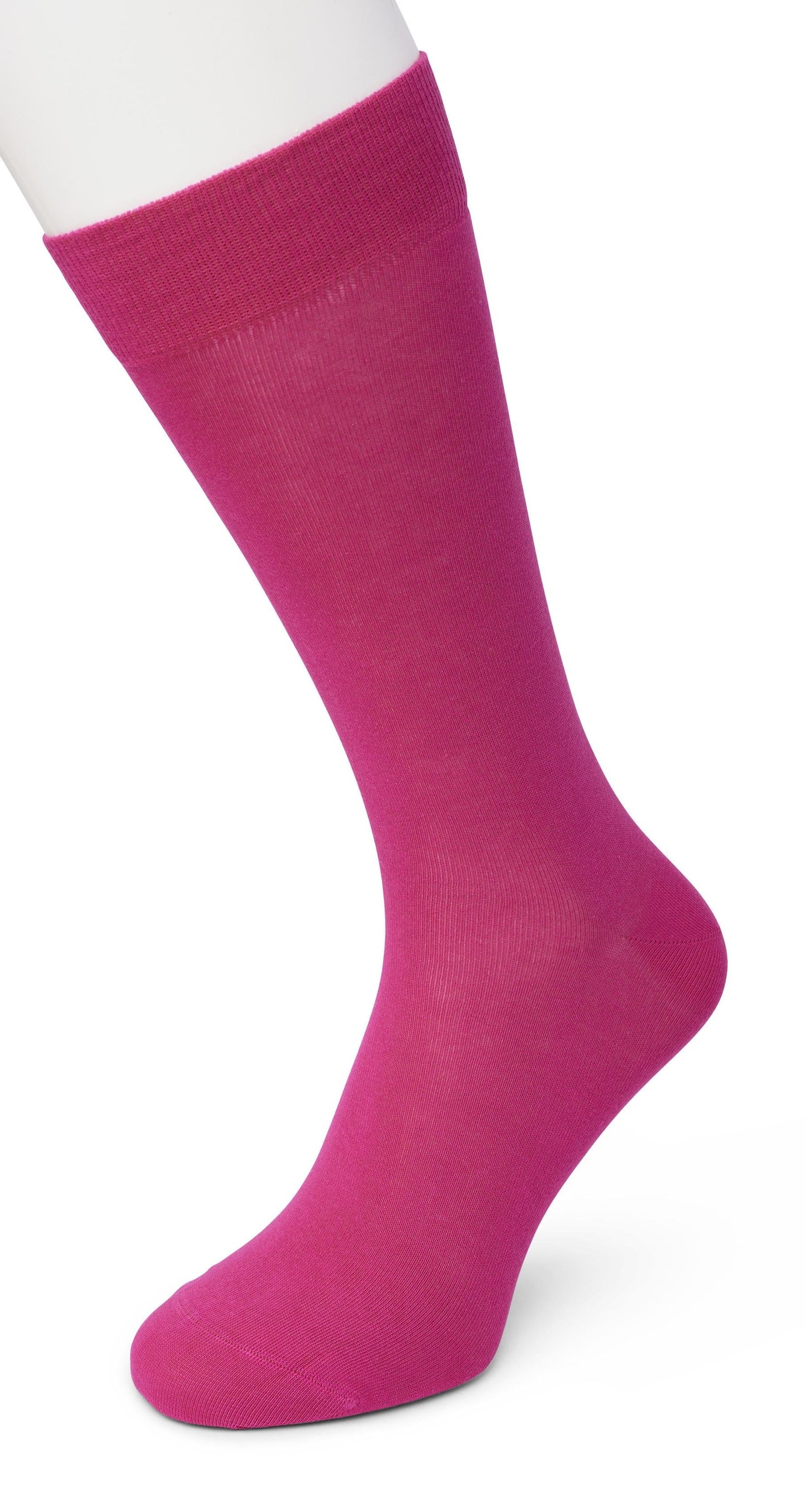 Bonnie Doon 83422 / BD632401 Cotton Sock -  Fucshia pink ankle socks available in men and women sizes