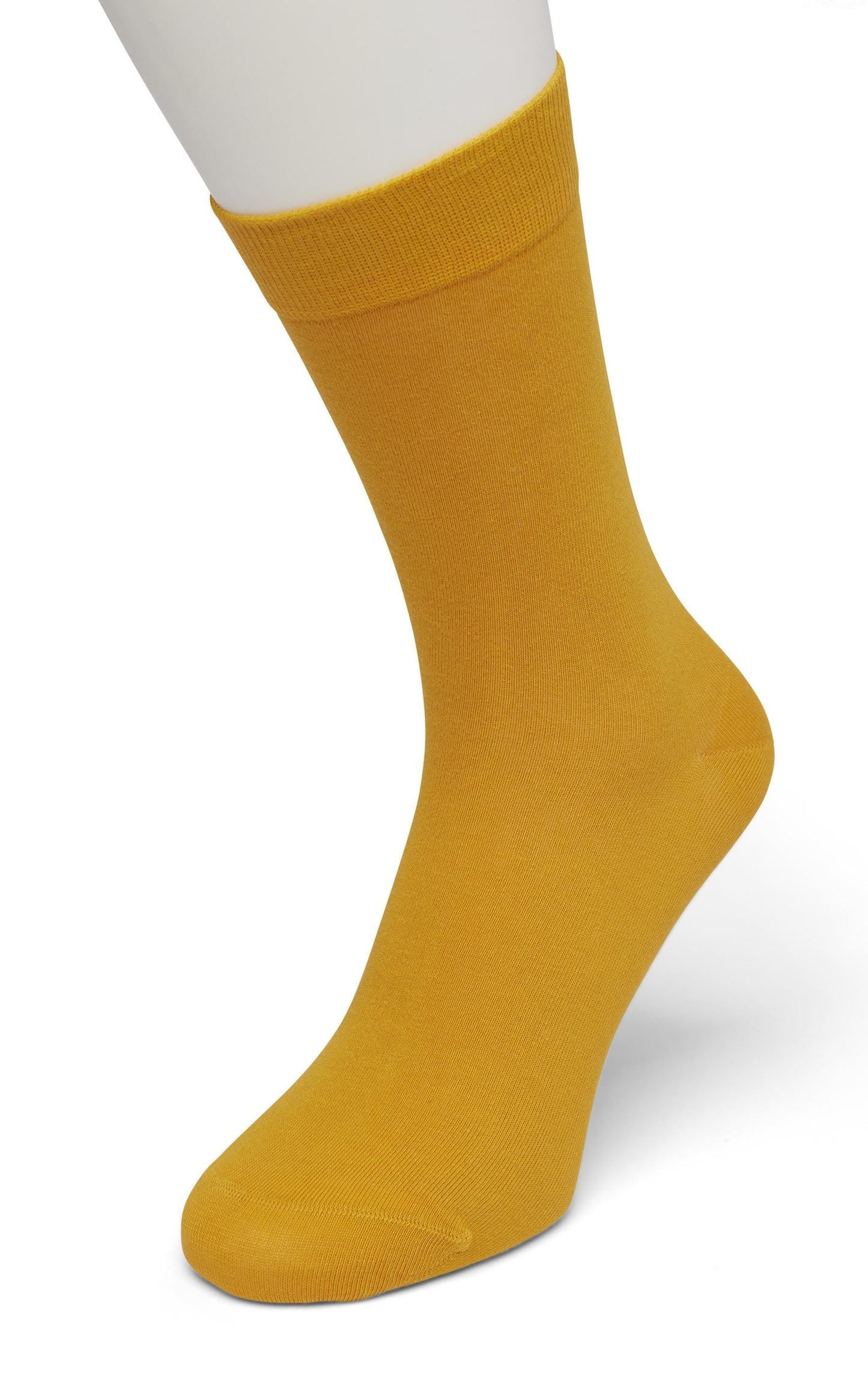 Bonnie Doon 83422 / BD632401 Cotton Sock -  Dark Mustard (mineral yellow) ankle socks available in men and women sizes