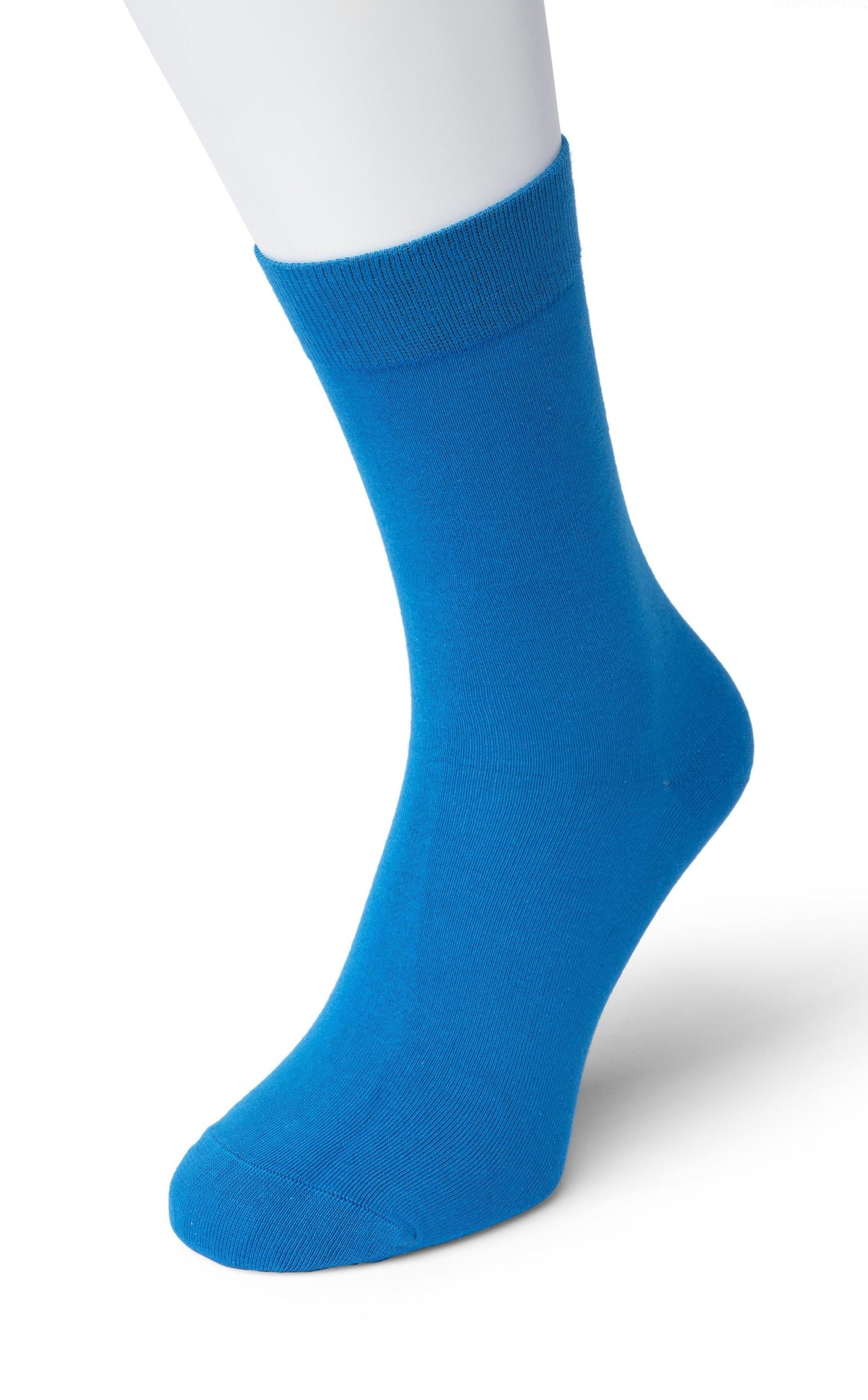 Bonnie Doon 83422 / BD632401 Cotton Sock -  Ocean blue ankle socks available in men and women sizes