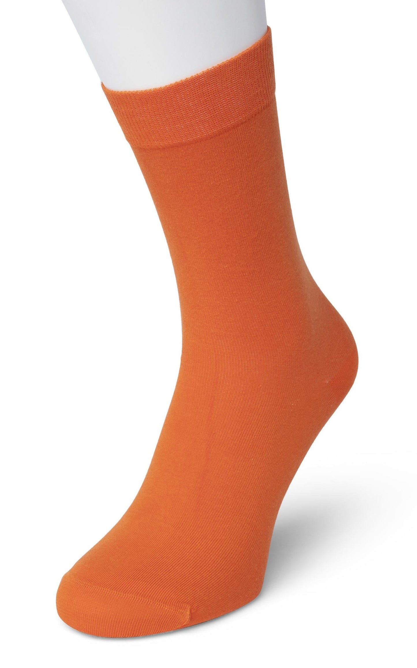 Bonnie Doon 83422 / BD632401 Cotton Sock -  Orange ankle socks available in men and women sizes