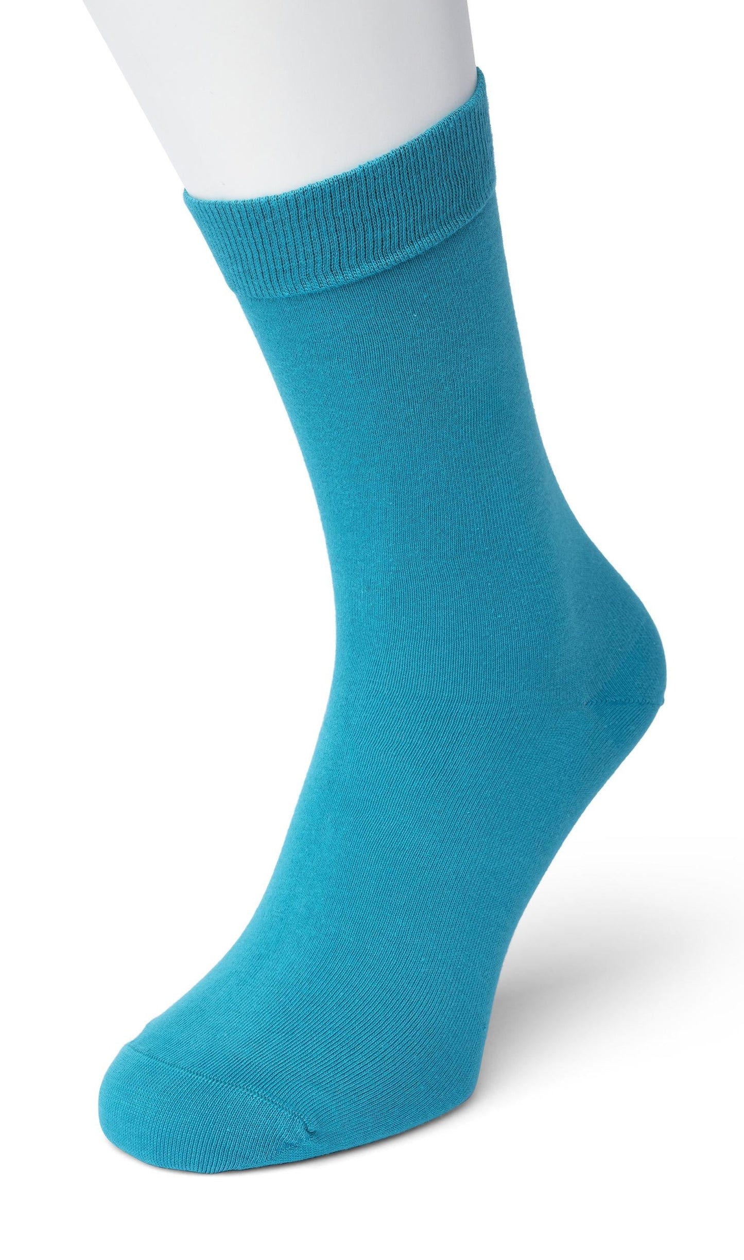 Bonnie Doon 83422 / BD632401 Cotton Sock - turquoise blue (curacao / peacock) ankle socks available in men and women sizes