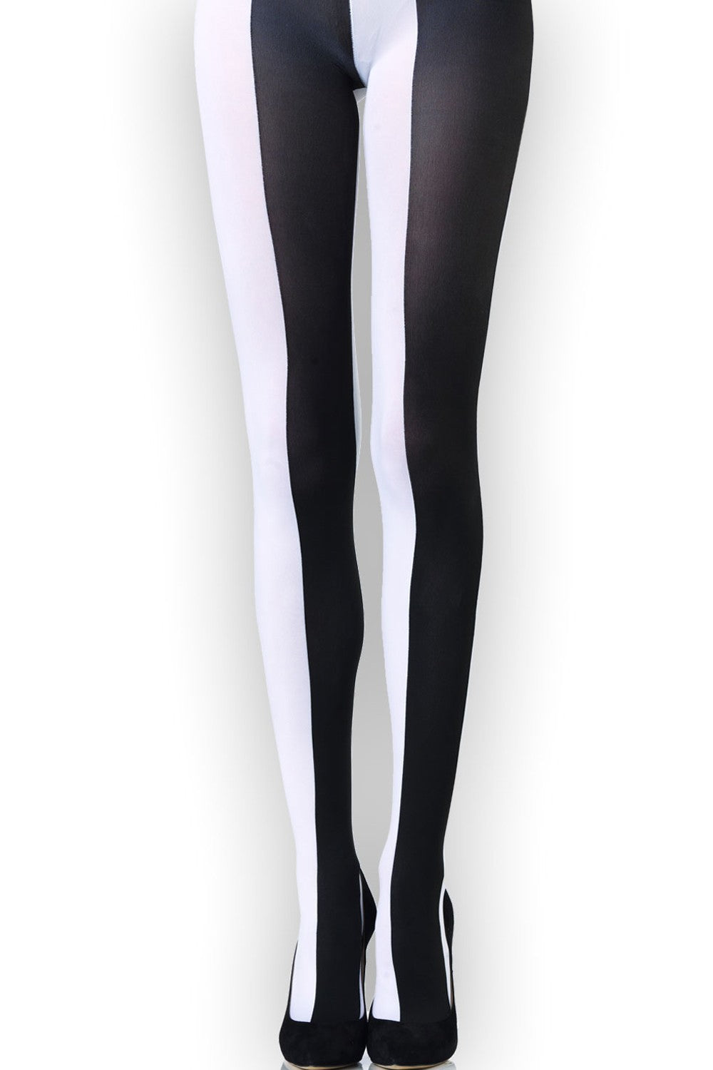 Emilio Cavallini - Two Toned Large Vertical Stripes Tights – tights dept.