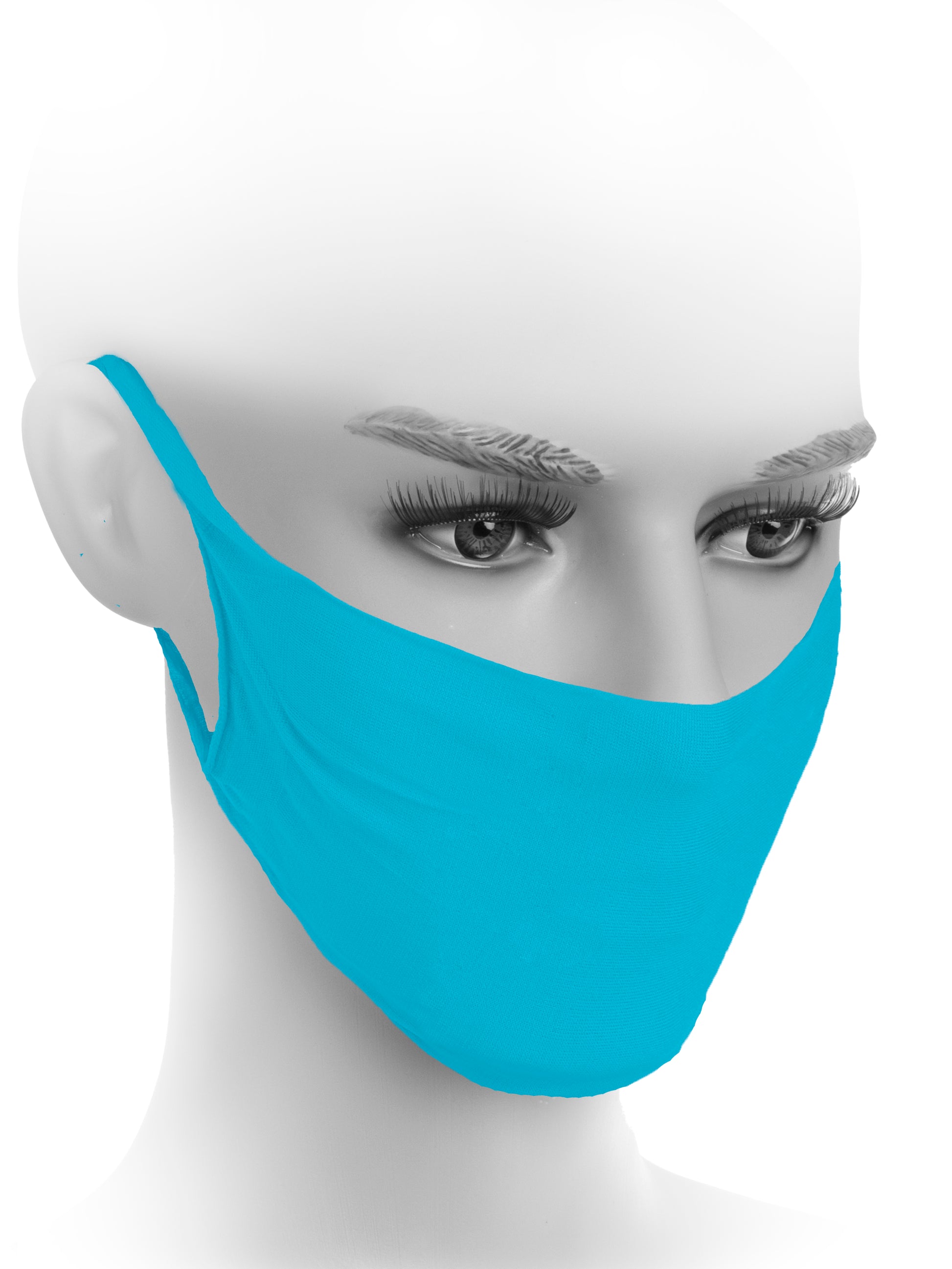 Fiore Hygiene Face Mask M0001 - face covering in light blue