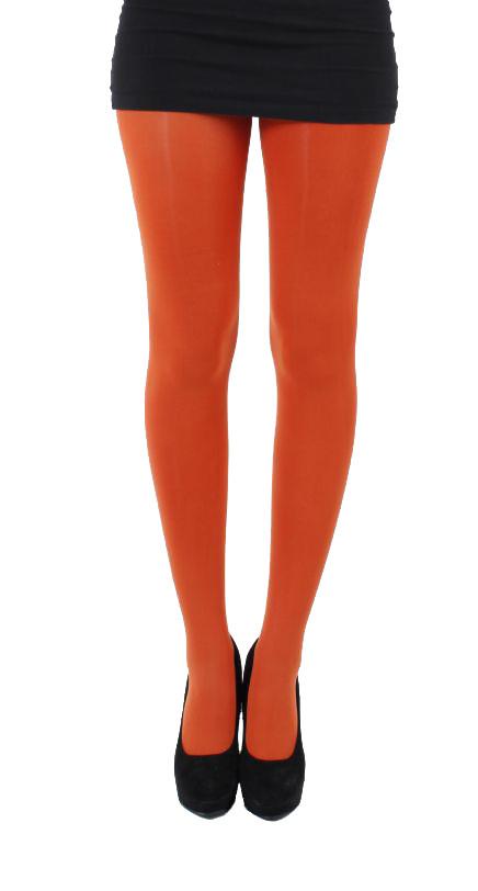 Pamela Mann 50 Denier Opaque Tights - Rust Orange