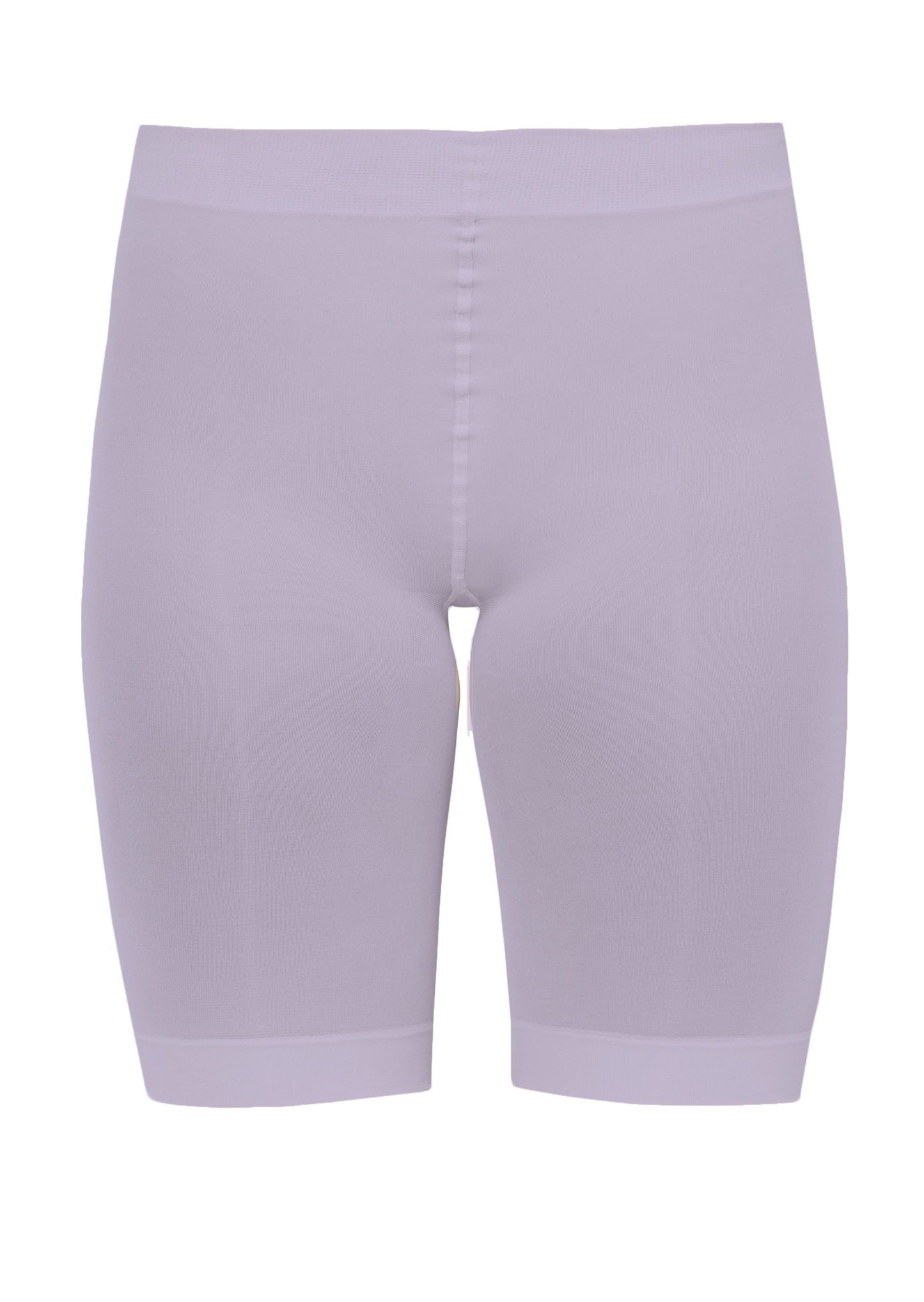 Sneaky Fox Microfibre Shorts - Lilac purple soft matte opaque knee length bicycle short tights with cotton gusset and flat seams.