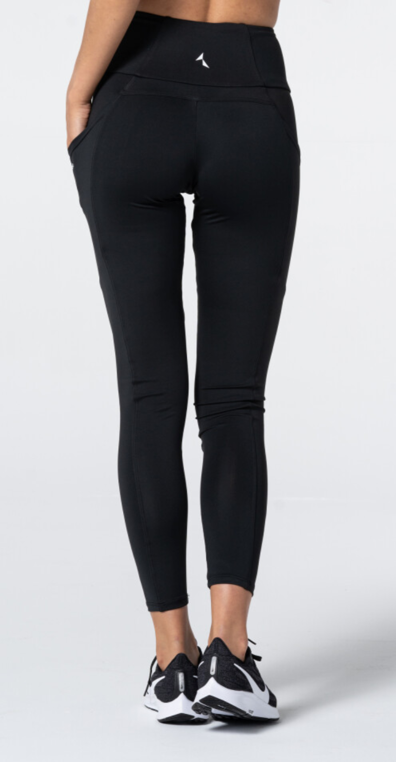 Carpatree Libra Pocket Leggings - High waisted sports leggings with 3 pockets, 2 side pockets and a hidden pocket in the waistband.