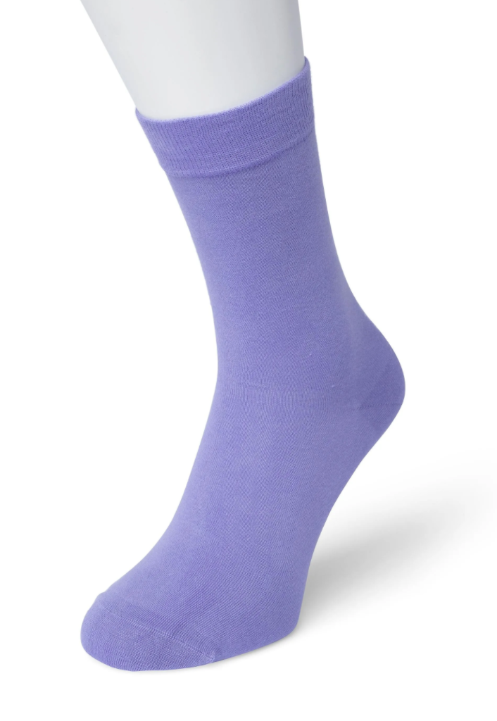 Bonnie Doon 83422 Cotton Sock - light purple (lilac) ankle socks available in women sizes