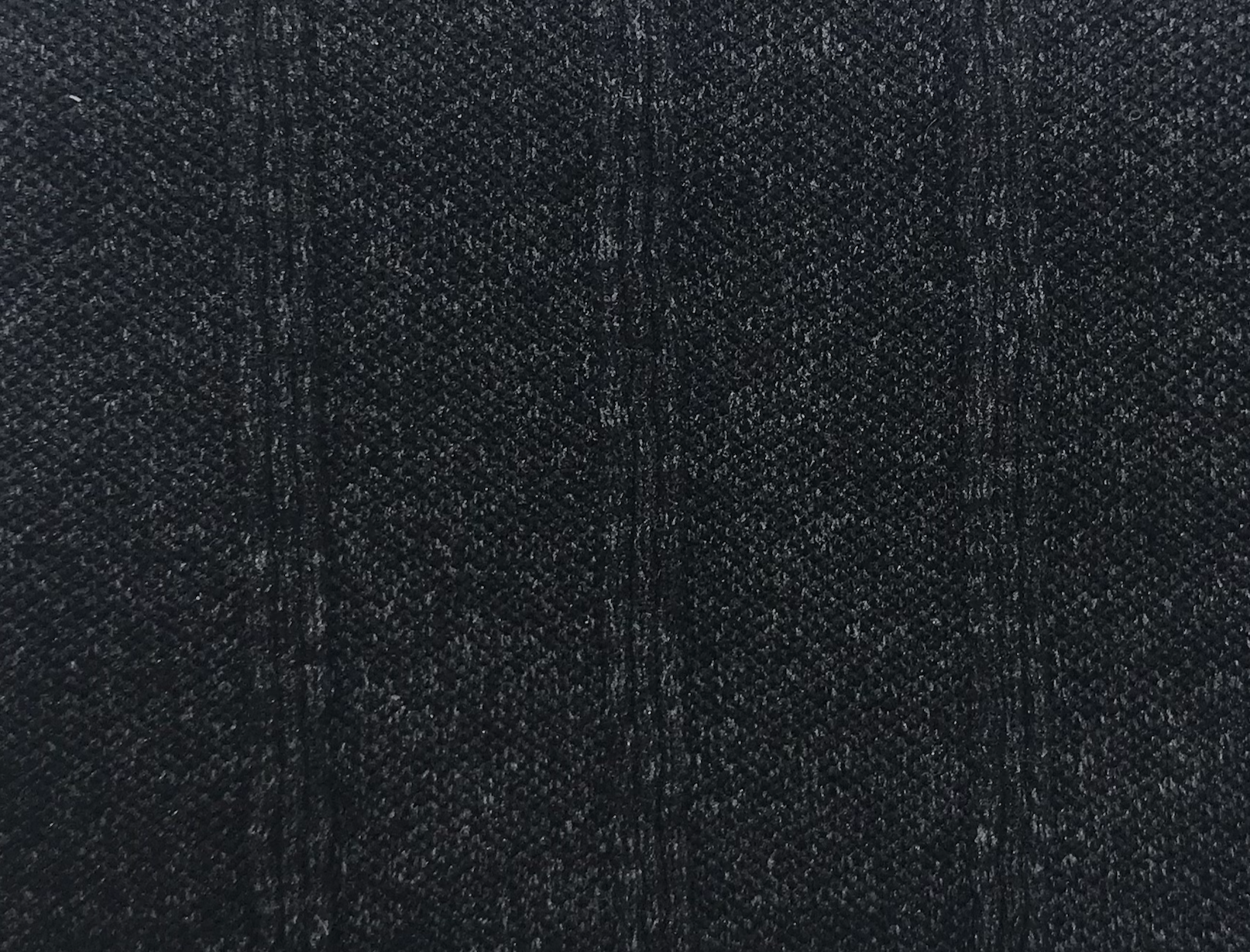 Omsa Oxford Gambaletto - Ultra opaque dark grey flecked ribbed fashion knee-high sock with an elasticated comfort cuff with scalloped edge.