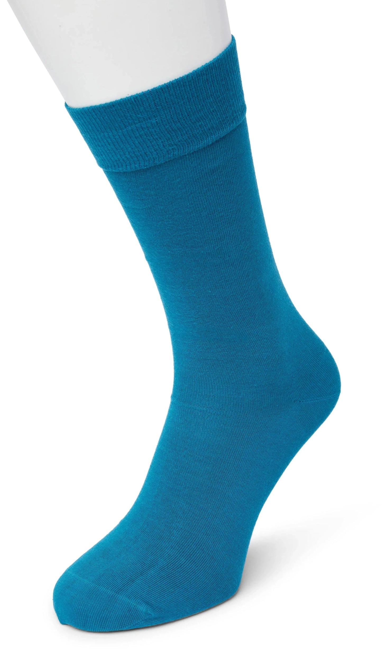 Bonnie Doon 83422 / BD632401 Cotton Sock - teal (deep lake) ankle socks available in men and women sizes