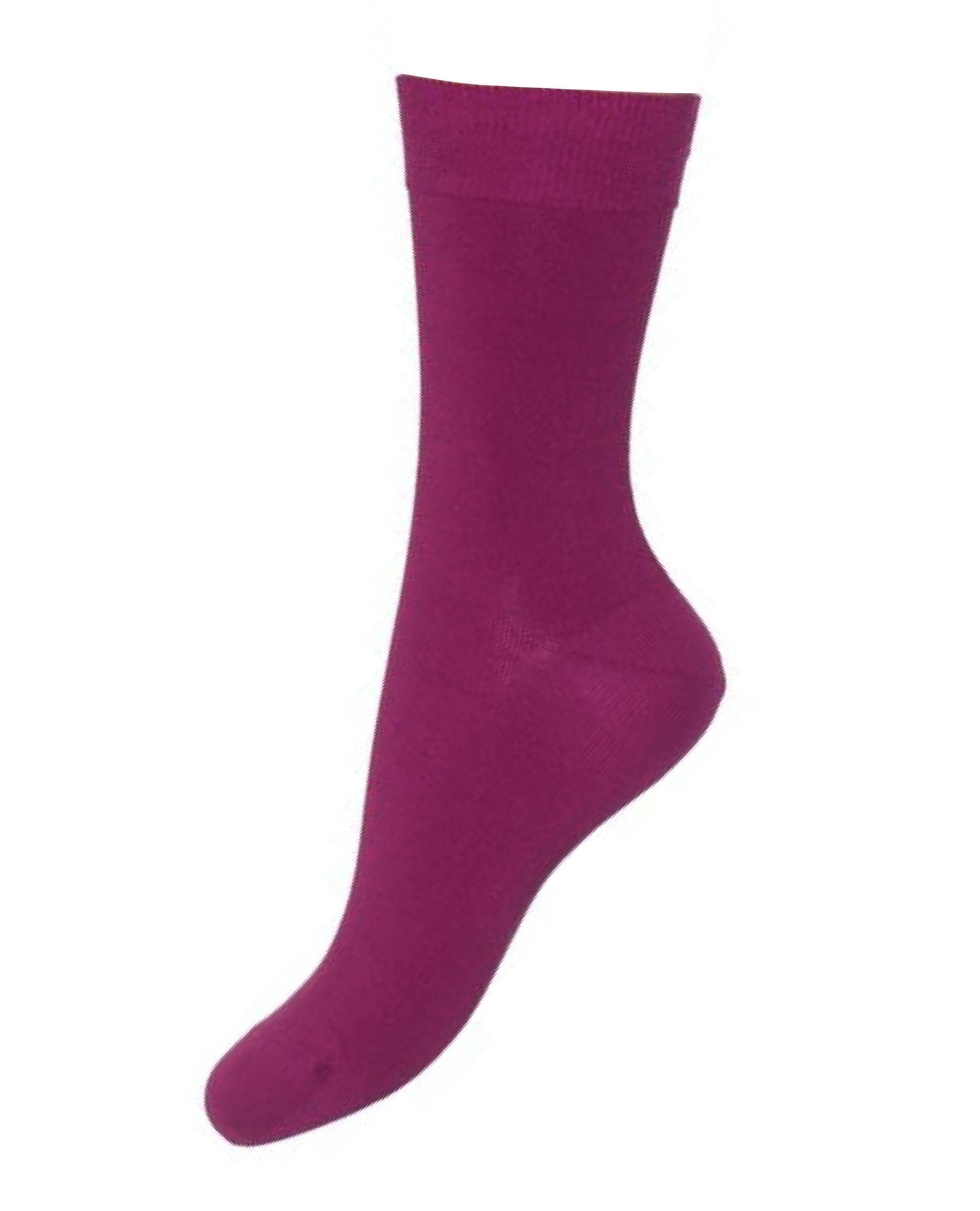 Bonnie Doon 83422 / BD632401 Cotton Sock - dark pink (berry) ankle socks available in men and women sizes