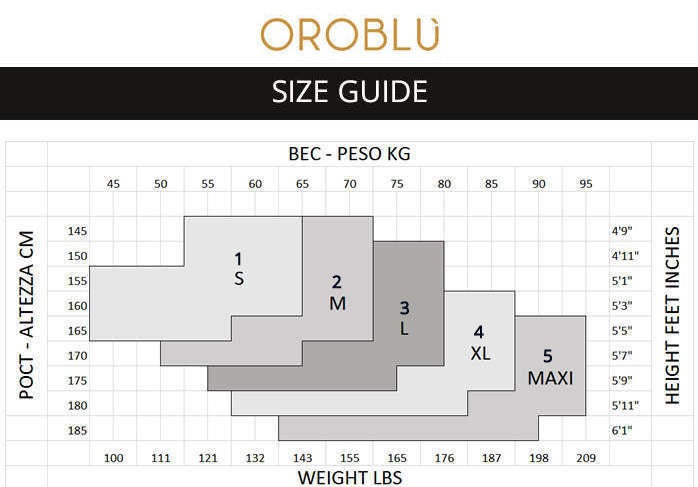 OroblÌ_ - Size Chart
