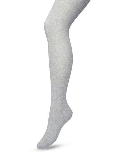 Bonnie Doon Bio Cotton Tights - Light grey warm and soft knitted organic cotton Winter thermal tights.