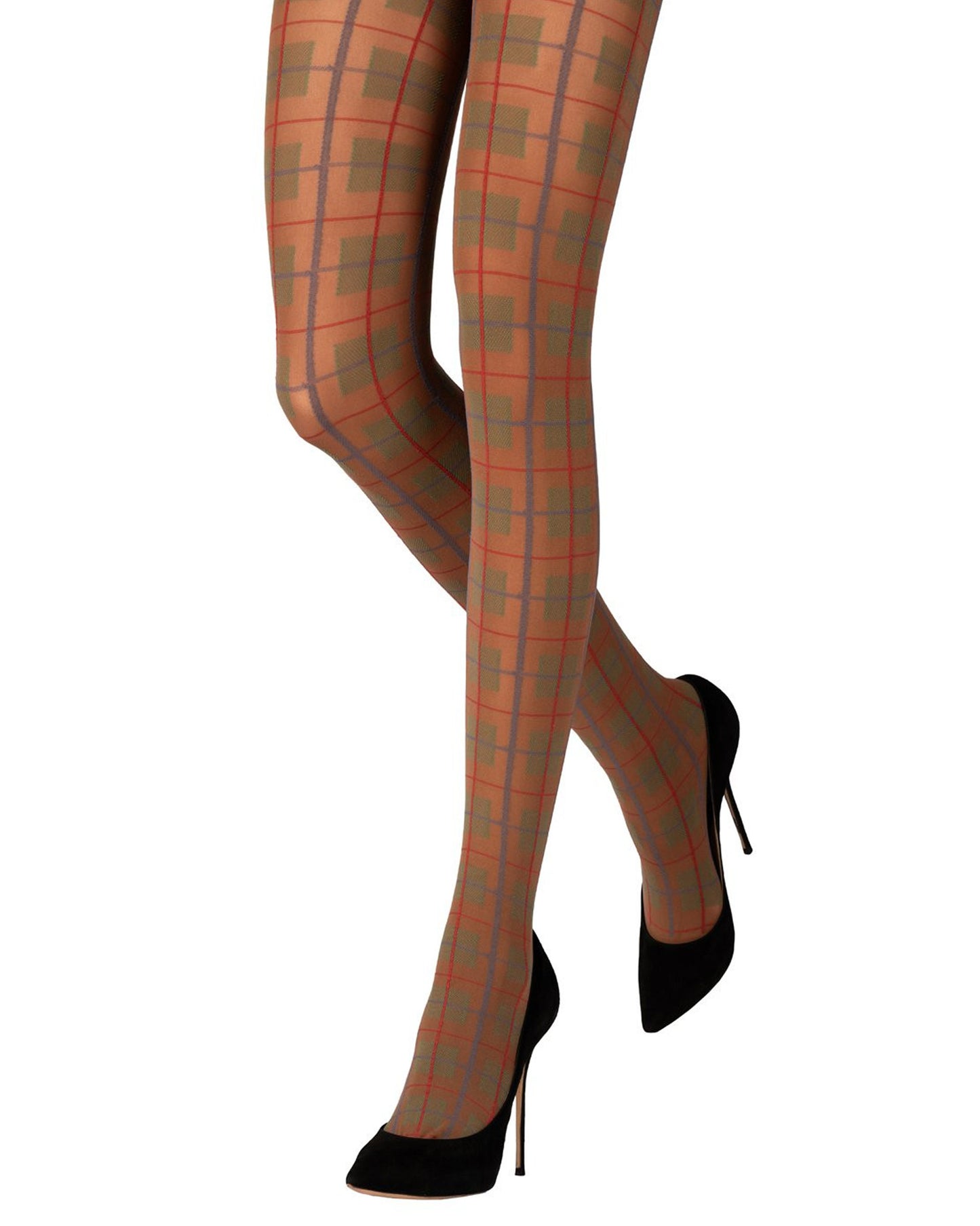 Modern Tartan Tights