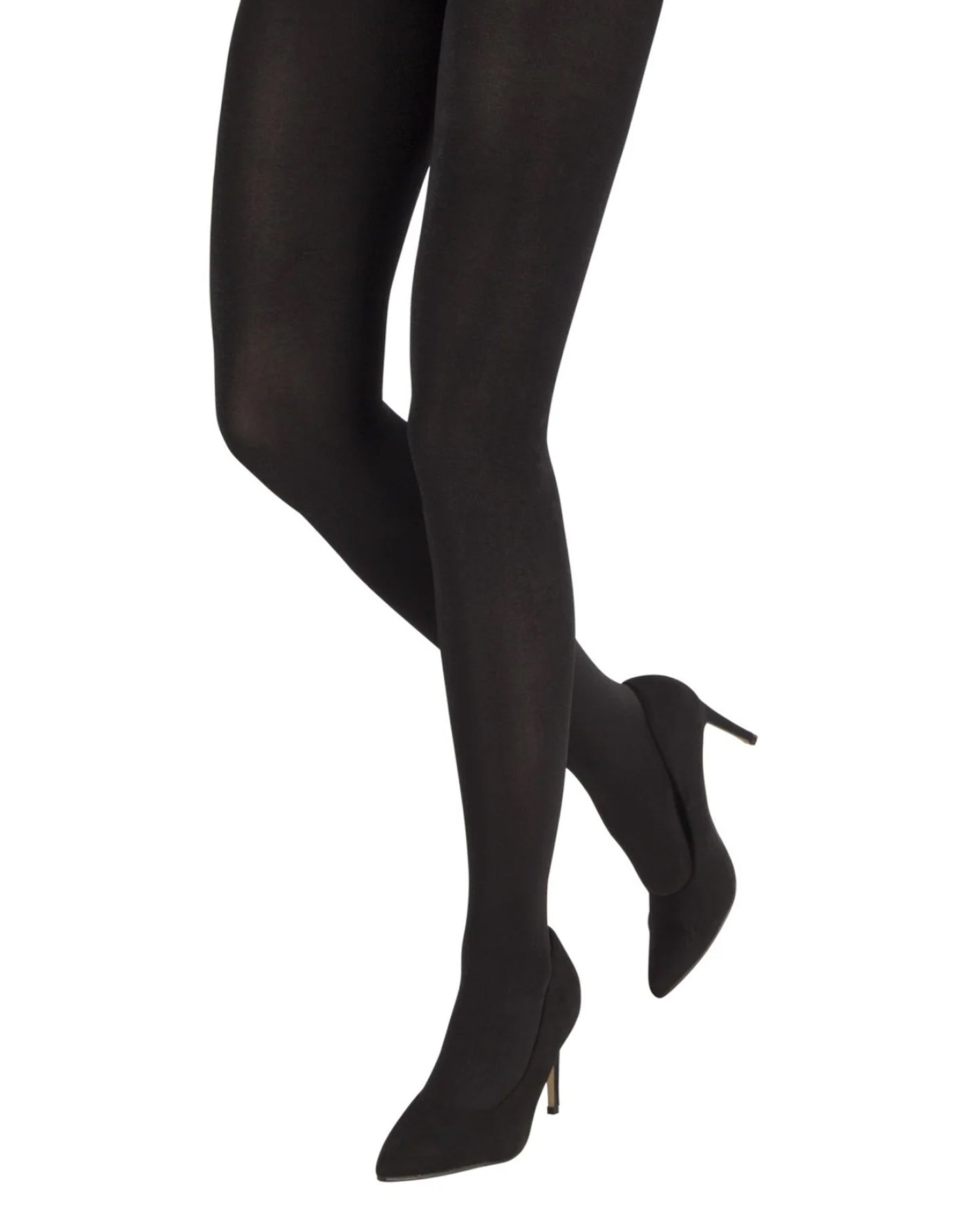 Emilio Cavallini 1258.1.10 Shiny Tights - black 200 denier ultra opaque gloss tights