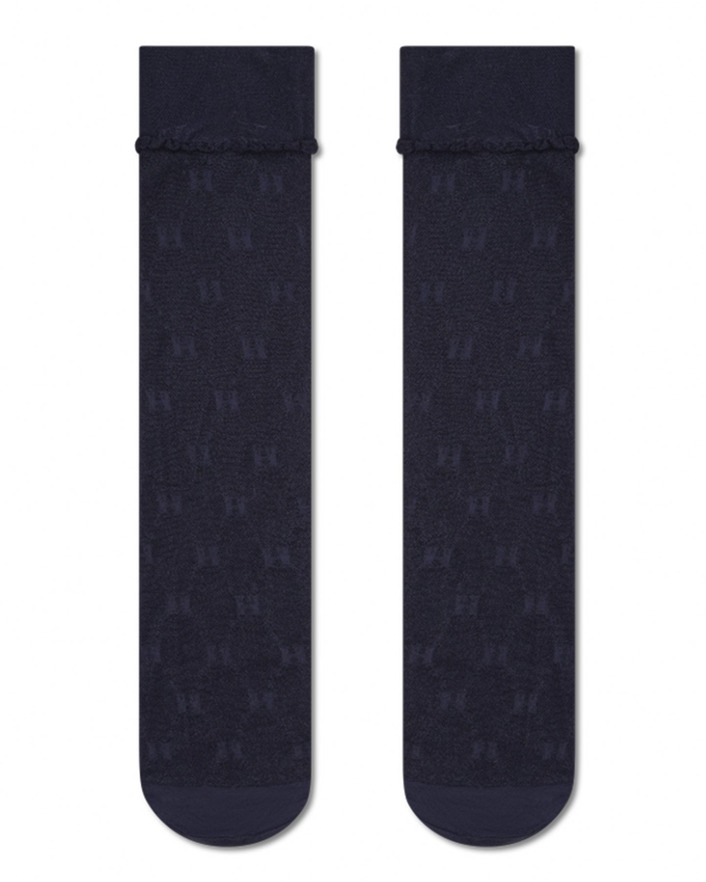 H Monogram Knee-Highs