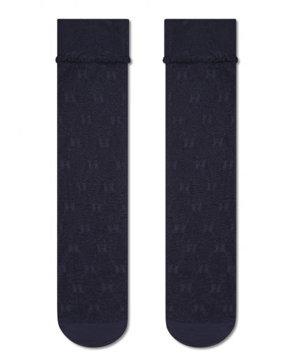 H Monogram Knee-Highs