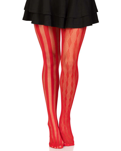 Harlequin Net Tights