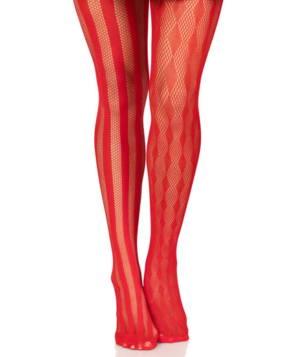 Harlequin Net Tights