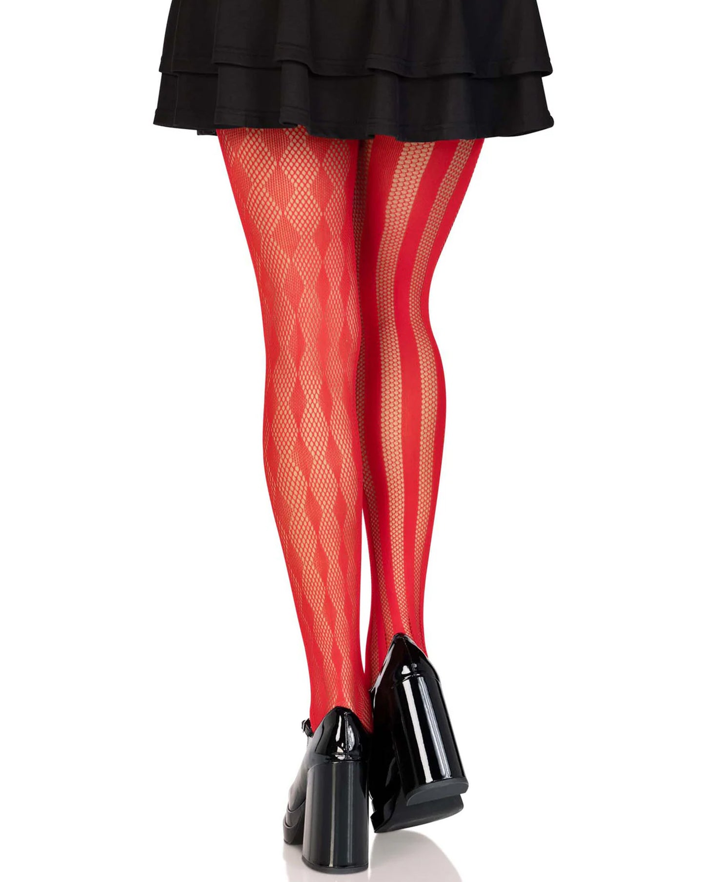 Harlequin Net Tights