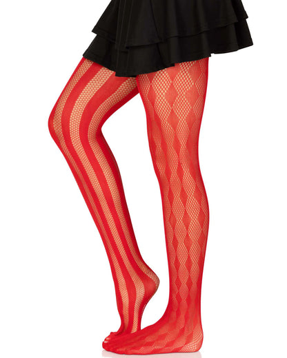 Harlequin Net Tights