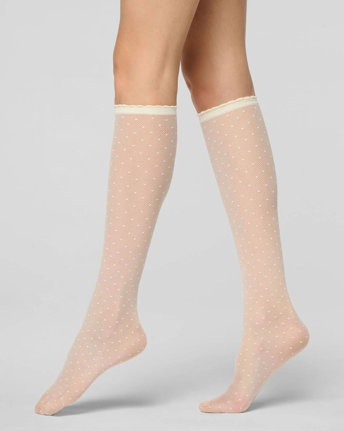 Plumetis Knee-Highs