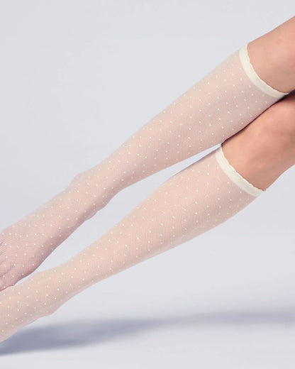 Plumetis Knee-Highs