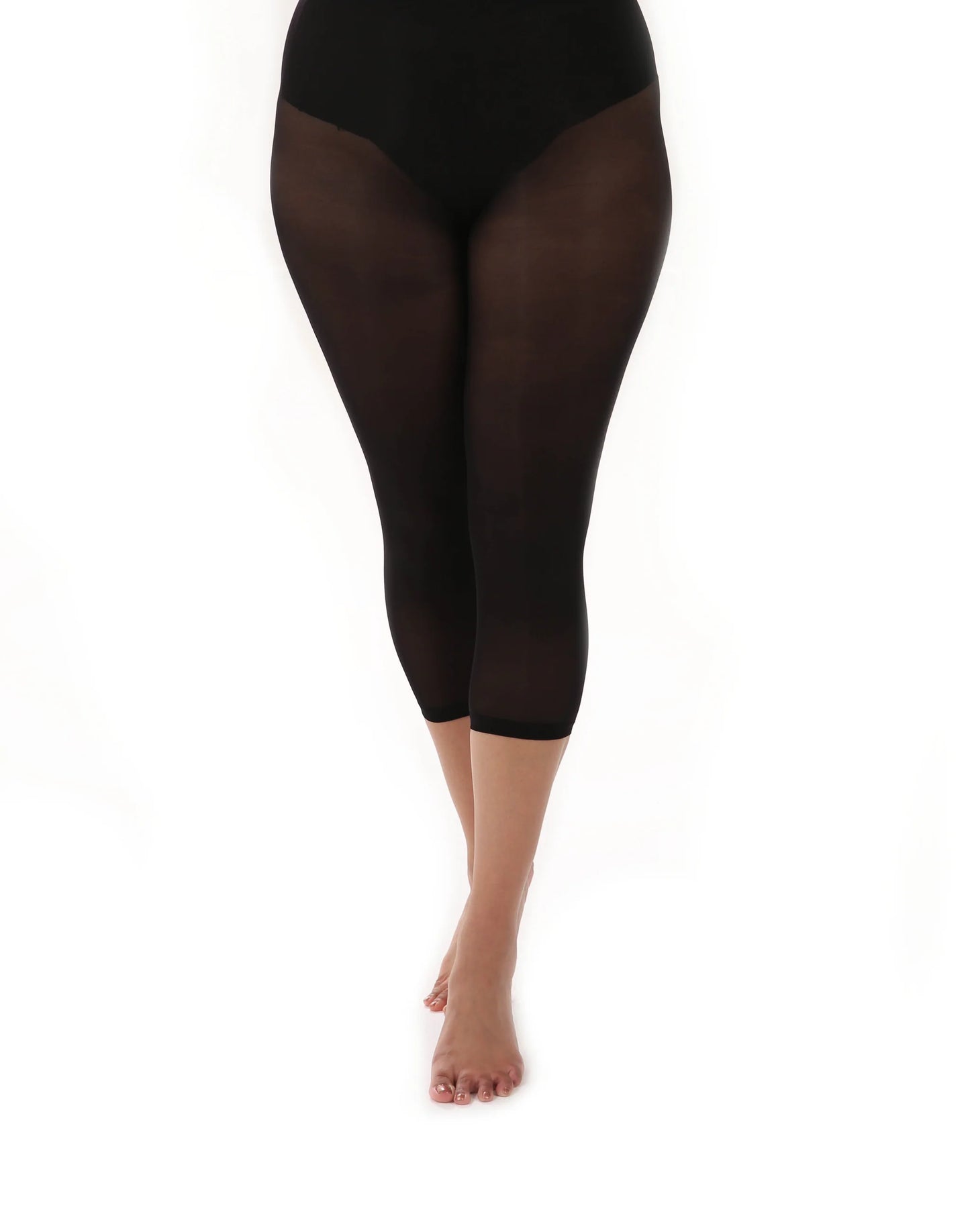 Cropped deals footless tights