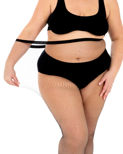 Curvy Fishnet Tights