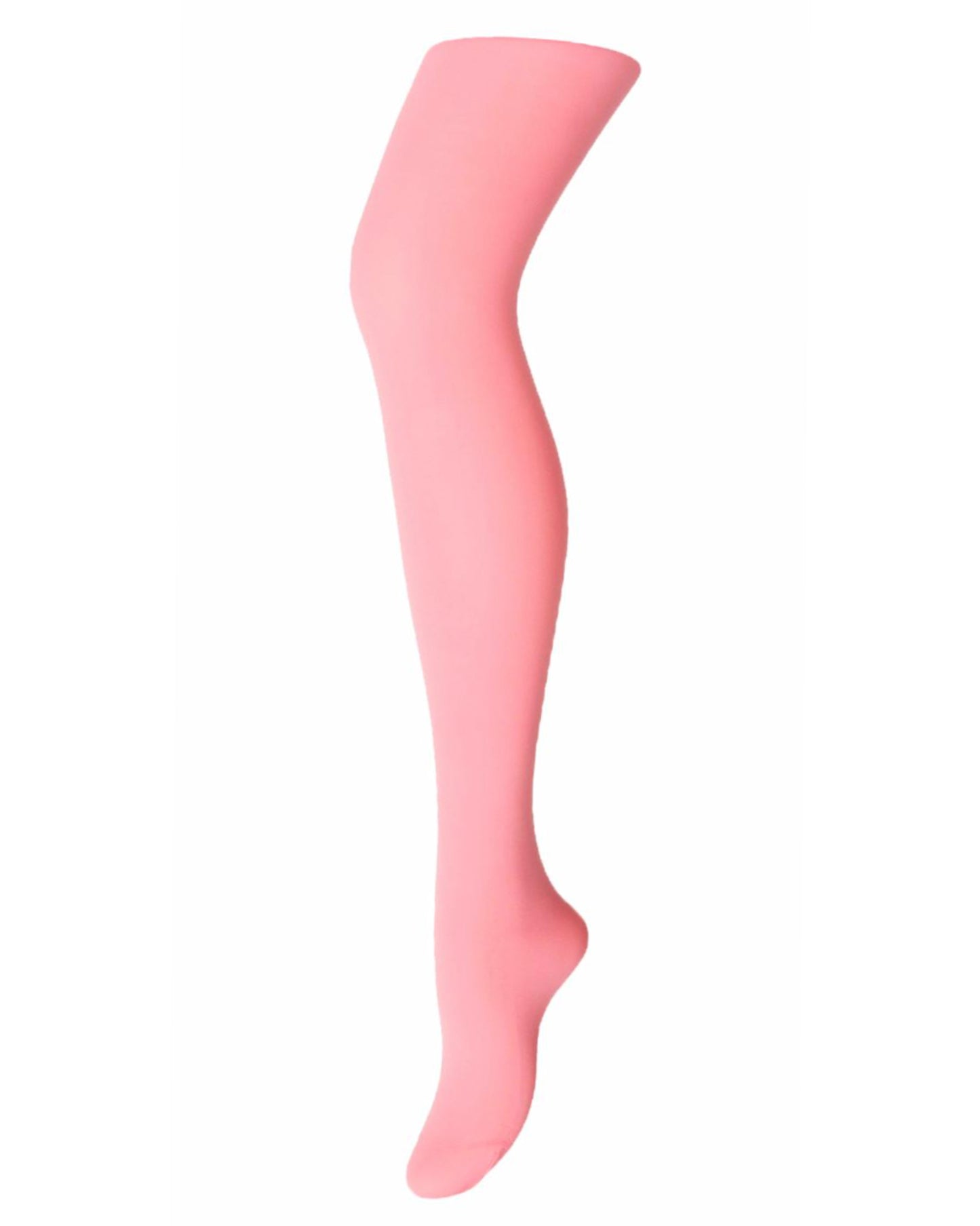 Sneaky Fox 60 Den Microfibre Tights - soft matte coloured opaque tights in light baby pink (candy)