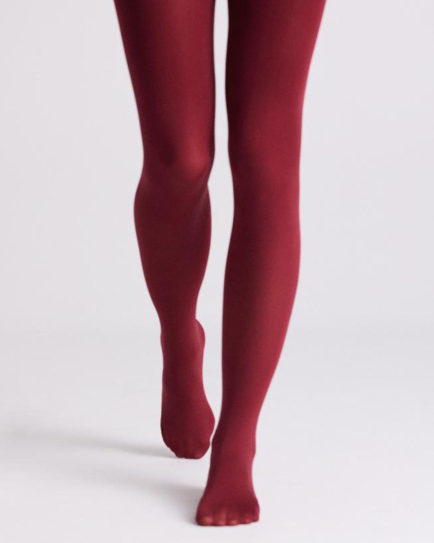 Ysabel Mora 16838 Activa 70 Den Tights - Ysabel Mora Activa 70 Panty - plain matte opaque tights in a dark red / maroon.