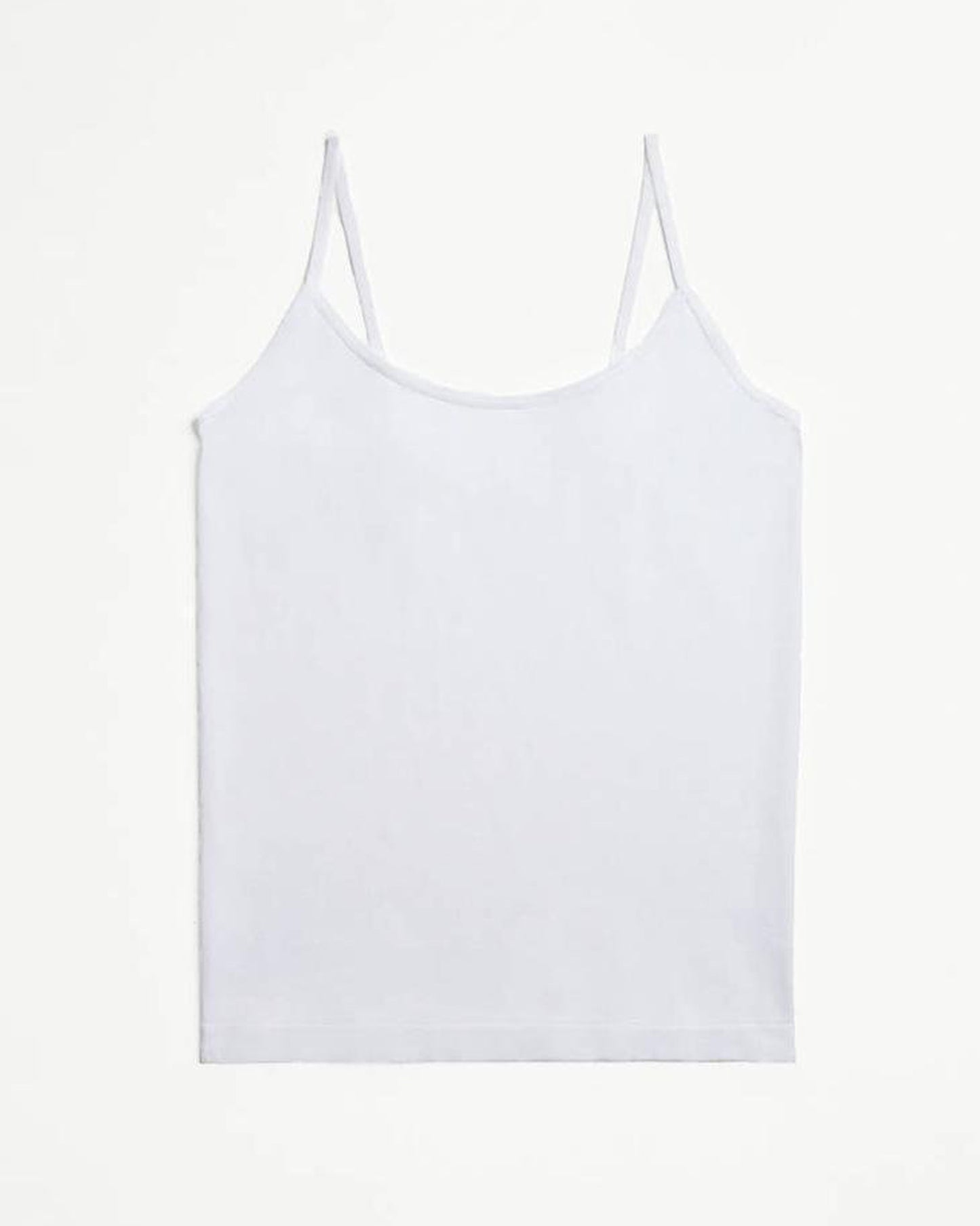 Ysabel Mora - 19105 Camiseta Tirante Fino - white seamless microfibre cami spaghetti string top