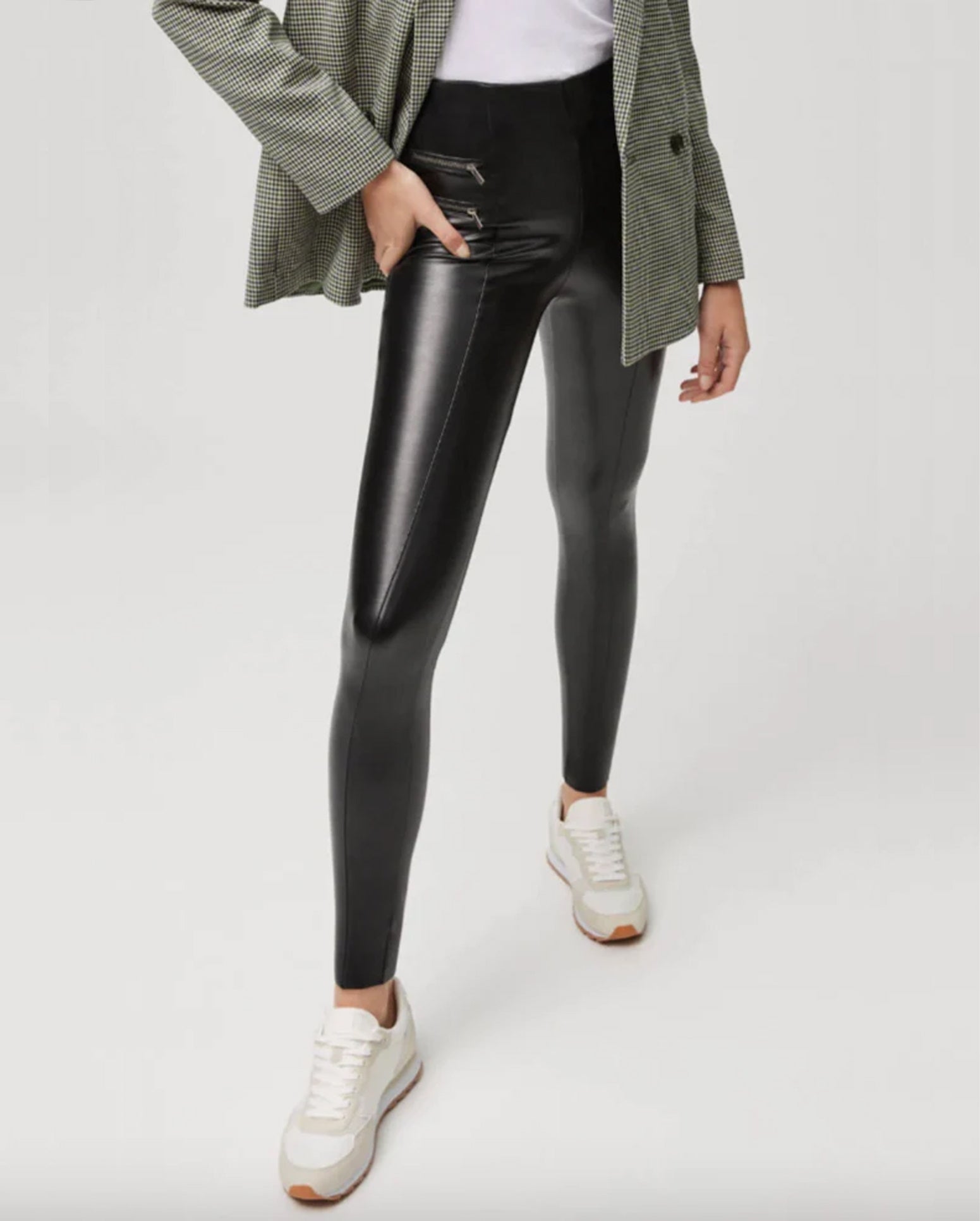 Ankle Leggings Forever 21 Faux Leather Leggings FOREVER 21 Women