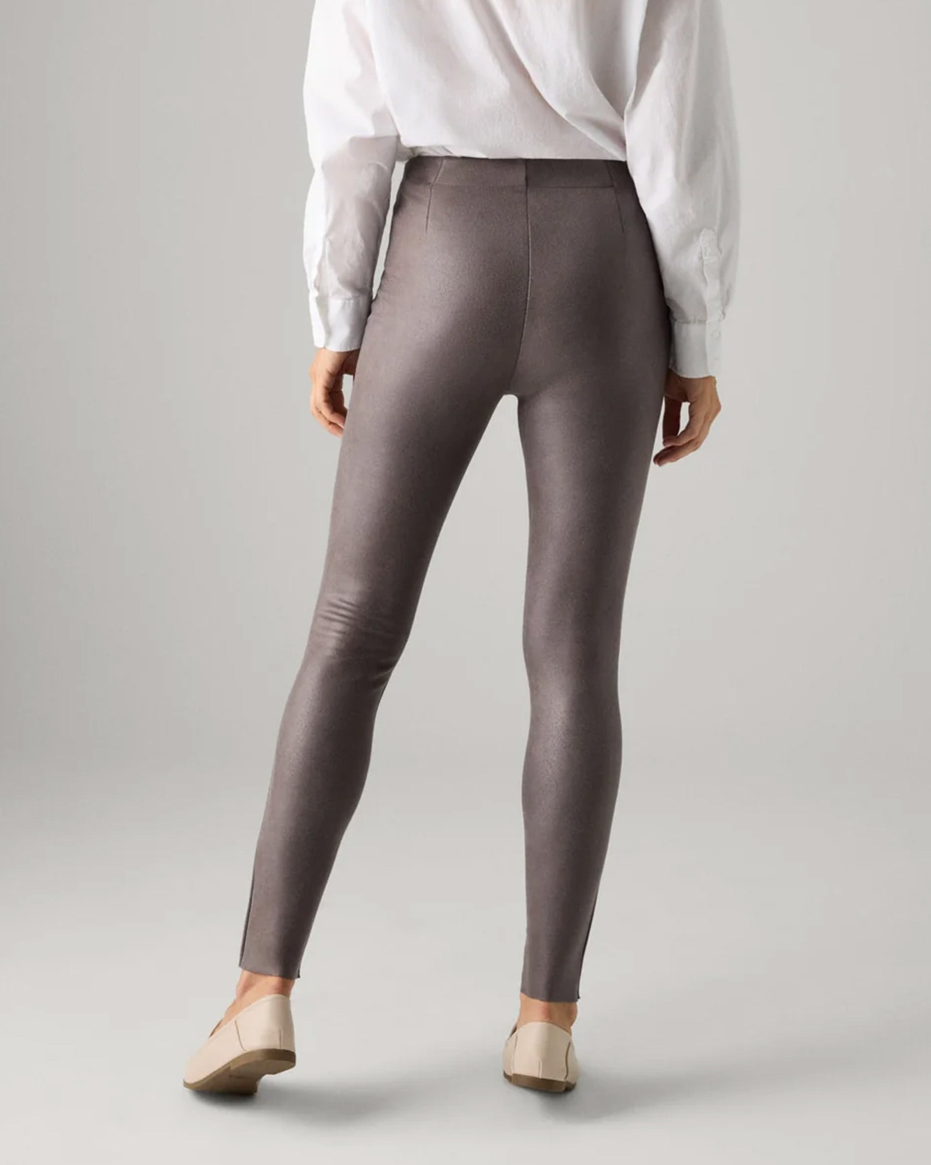 Faux Suede Leggings - Main Image