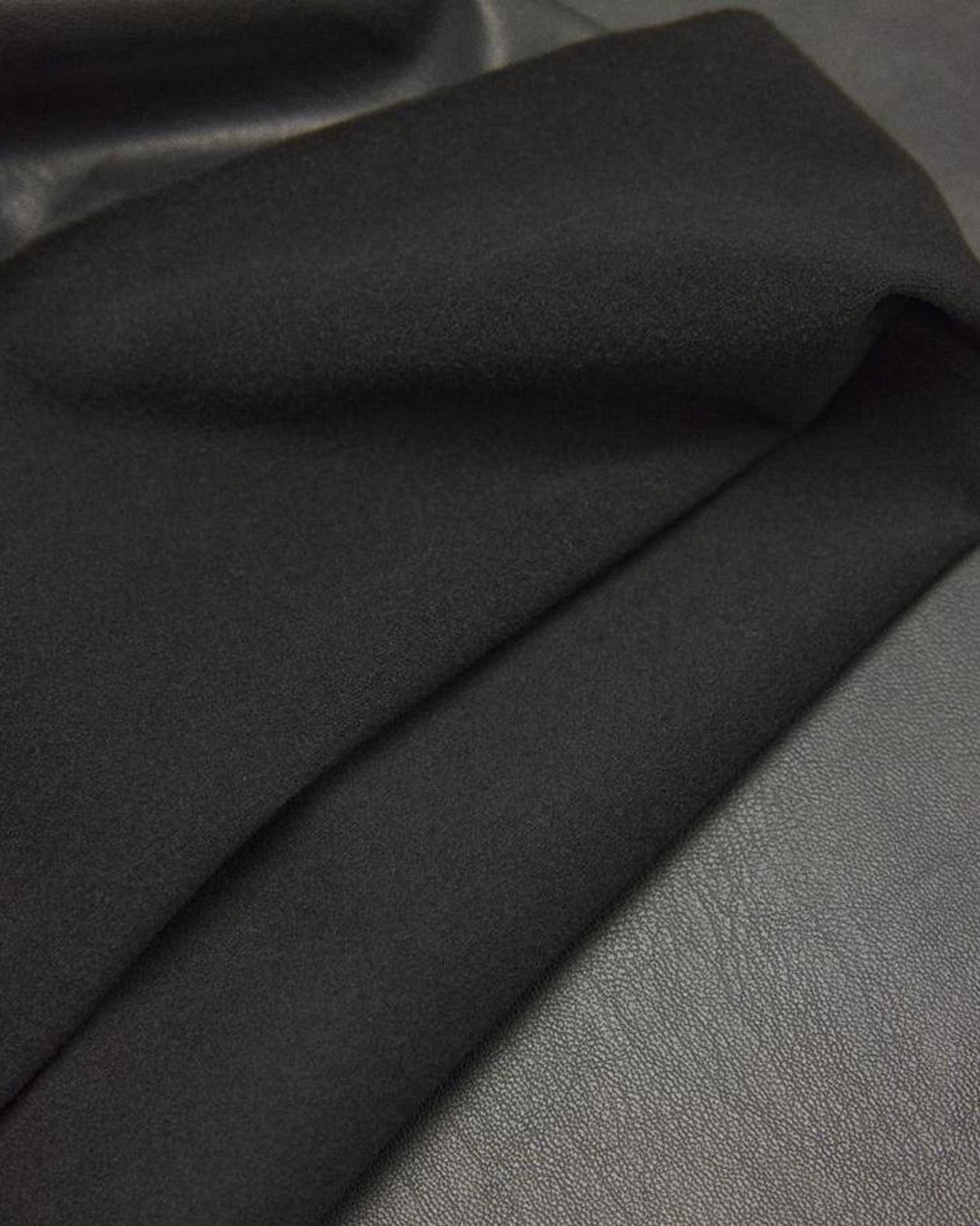 Wide Leg Faux Leather Pants