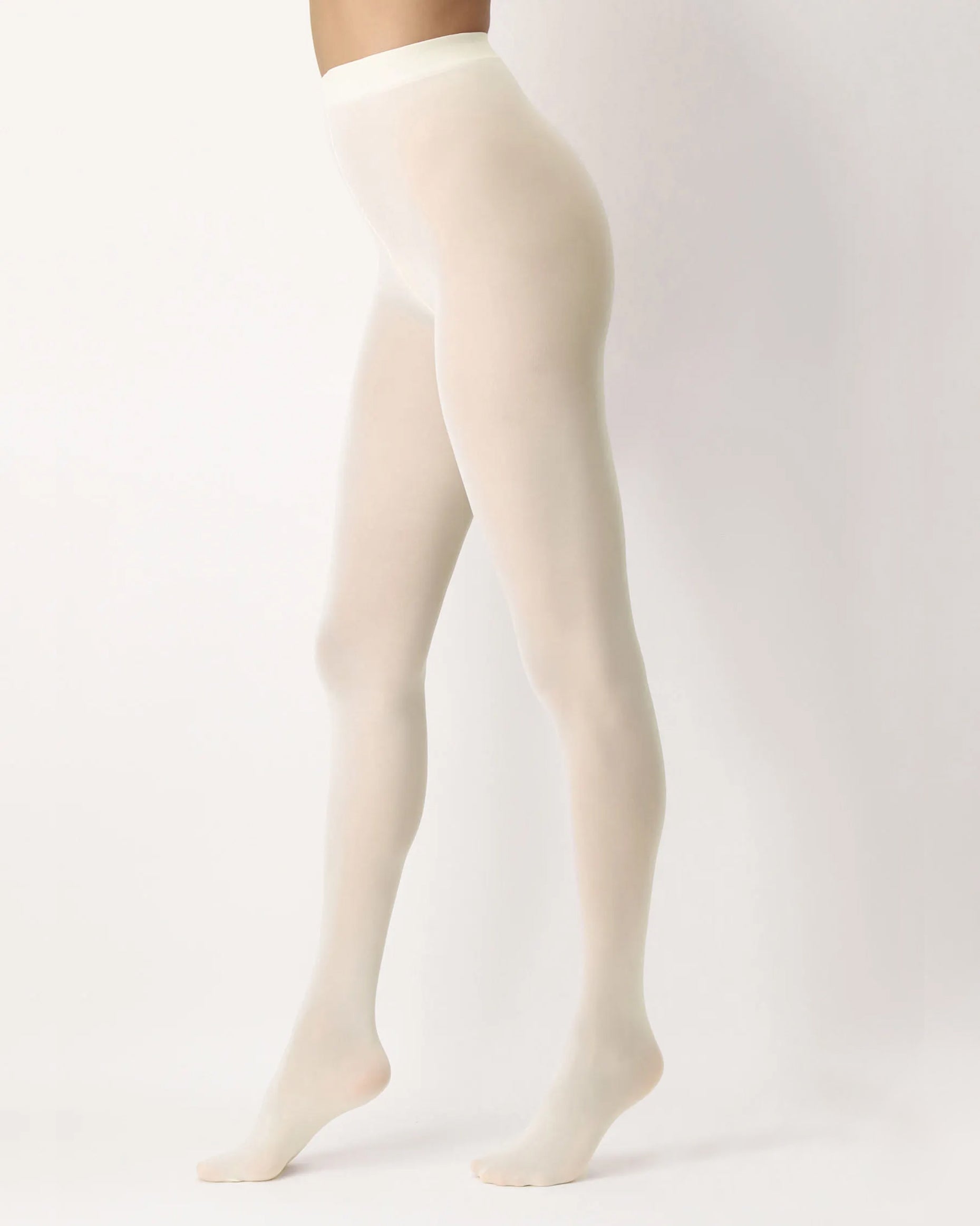 Cream opaque tights cheap