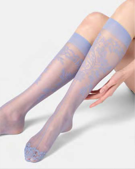 Lace Detail Knee-Highs