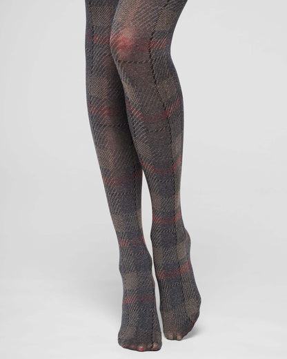 Soft Plaid Tights
