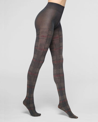 Soft Plaid Tights